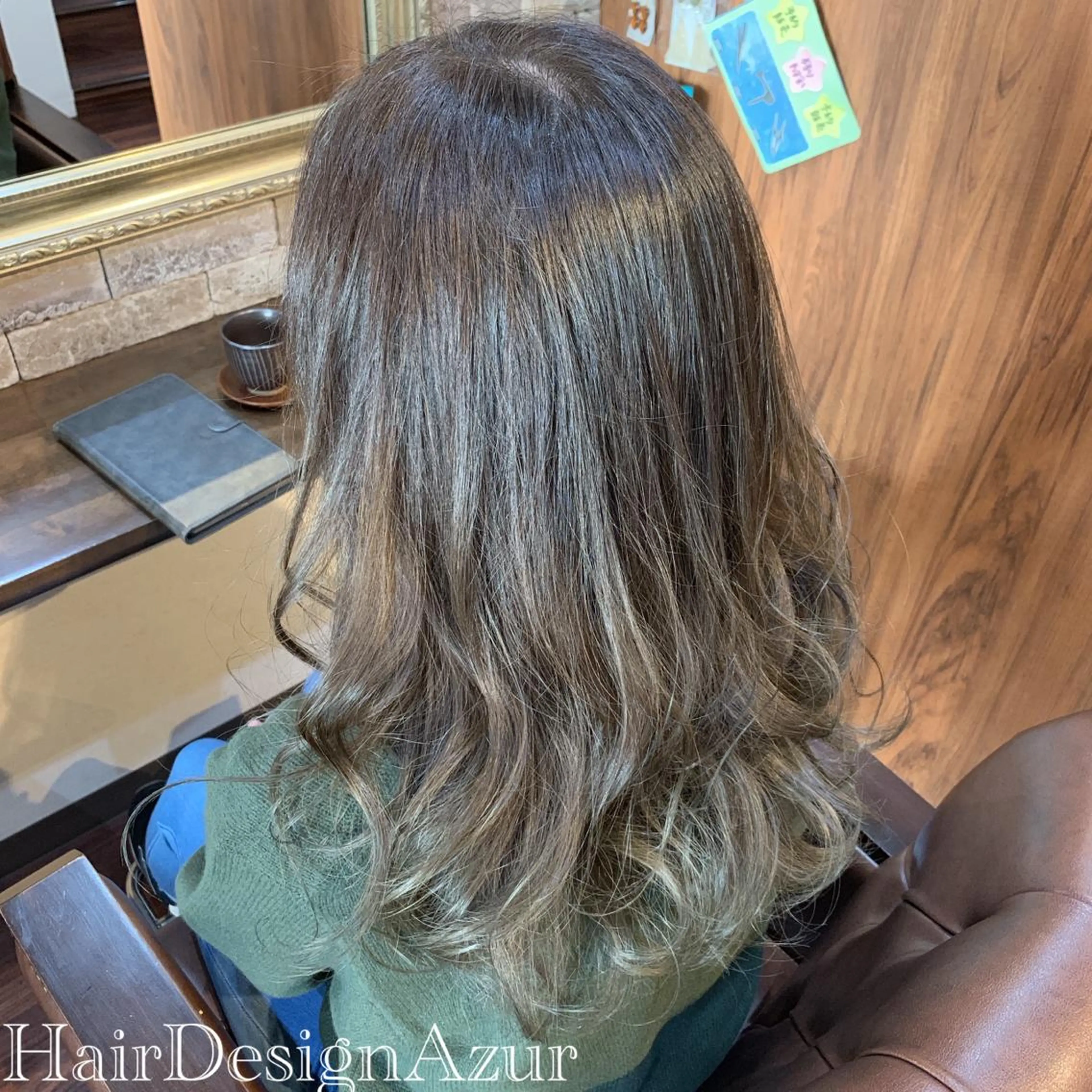 ロング HairDesign Azurのヘアスタイル