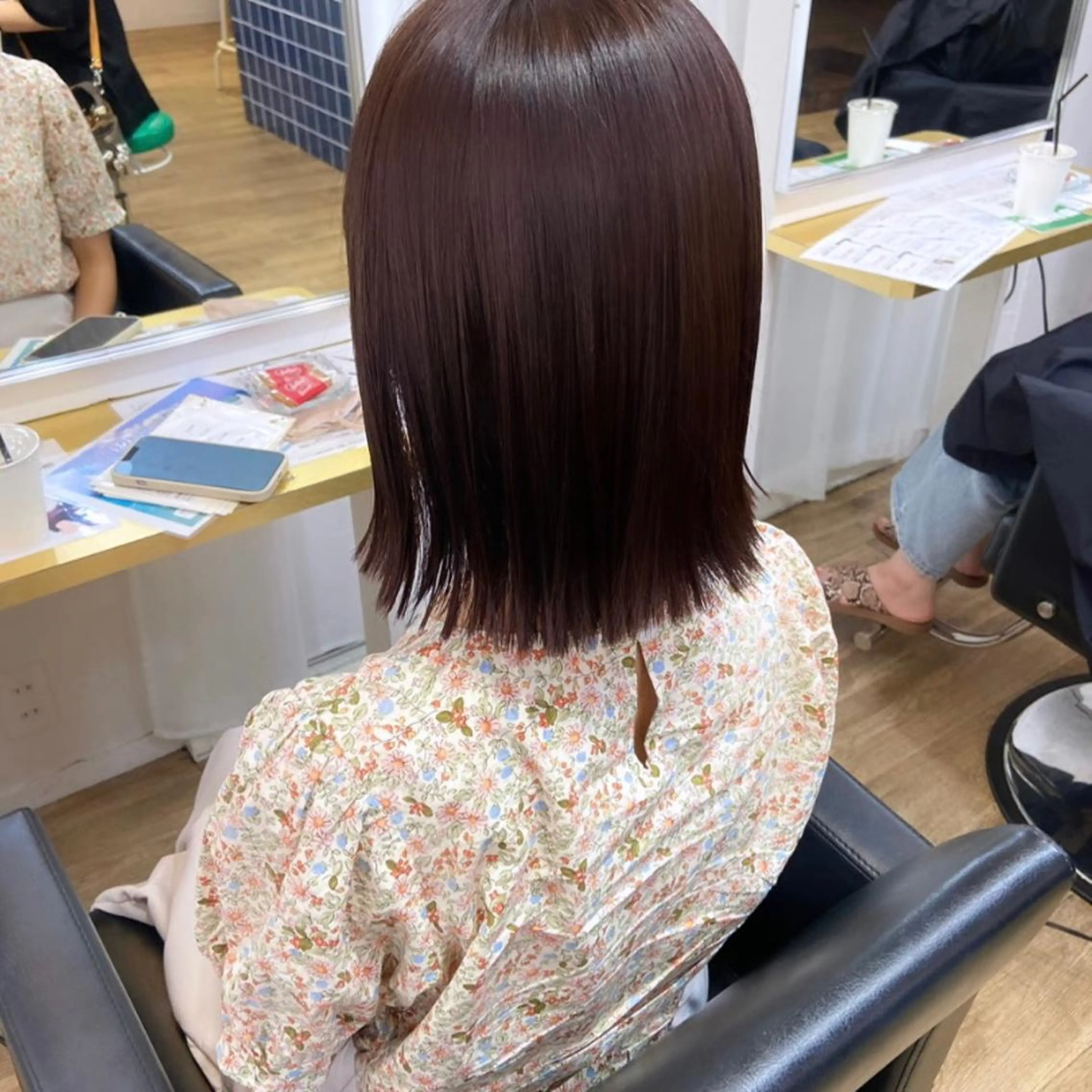 ミディアム カラー ベージュカラー ブリーチ ケアブリーチ 透明感カラー ダブルカラー mai 🥀 パーマモデル募集🌀のヘアスタイル