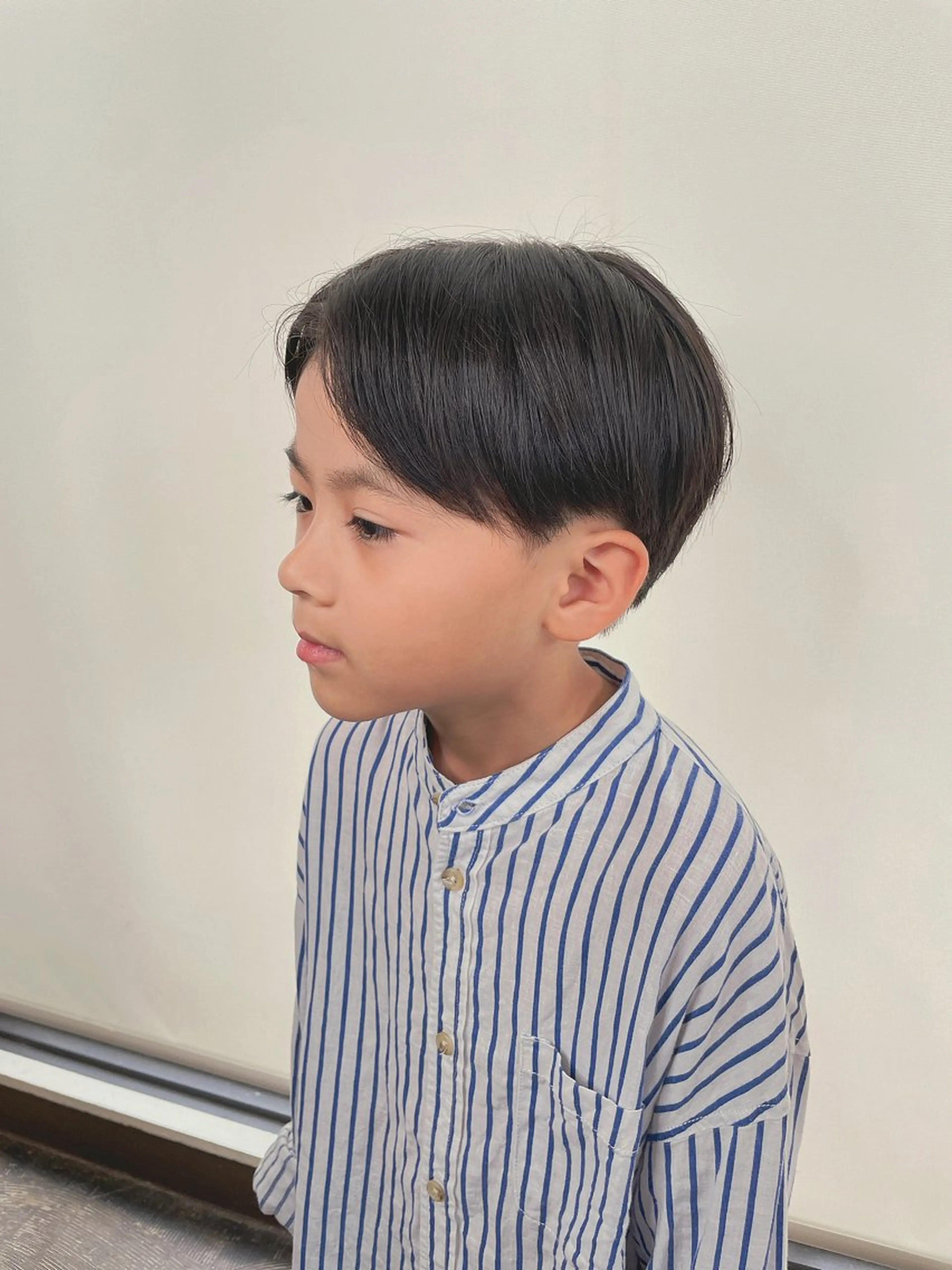 ショート キッズ 坂本 かのんのヘアスタイル