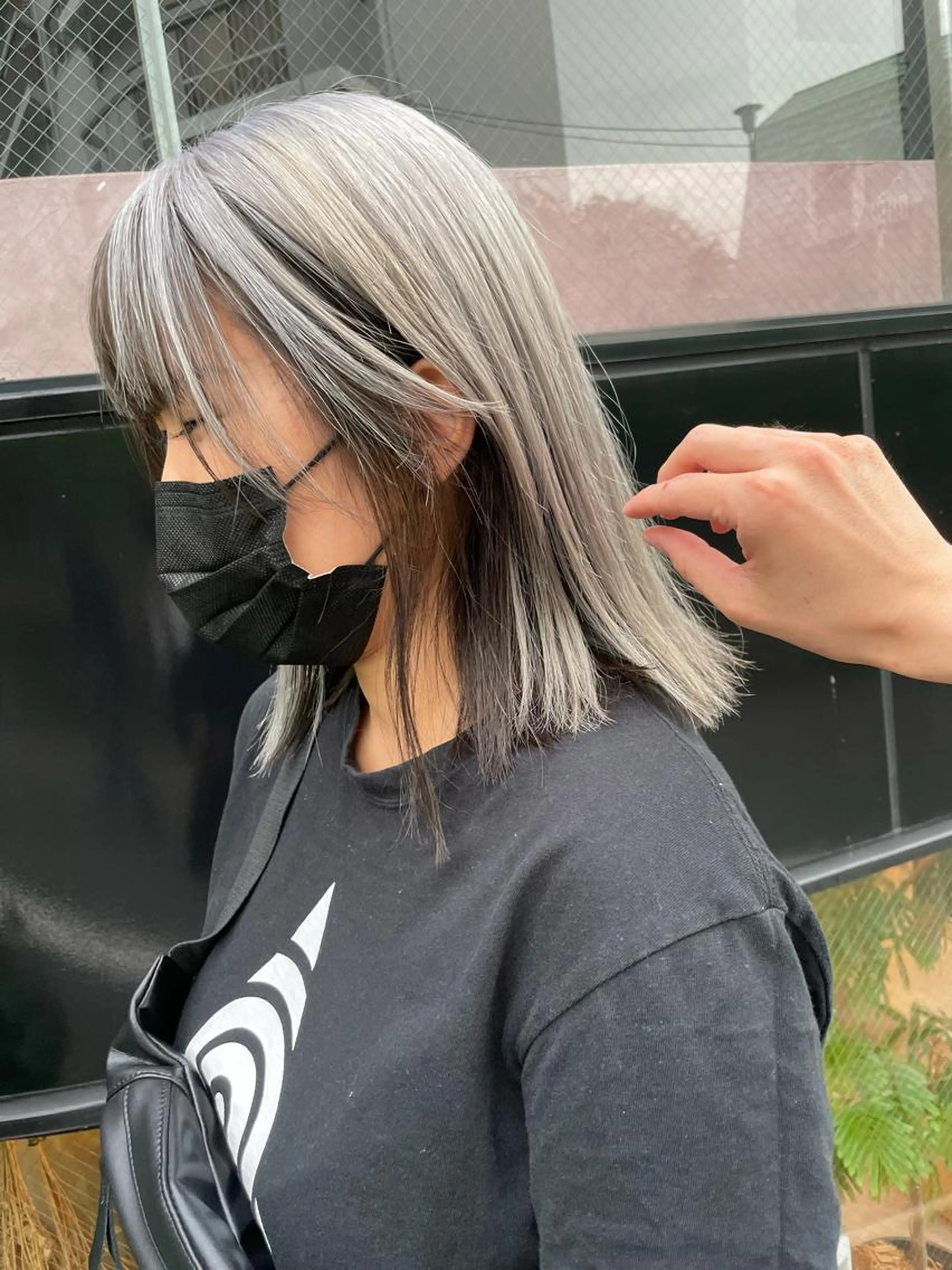 カット+ケアブリーチ+ケアカラーの写真
