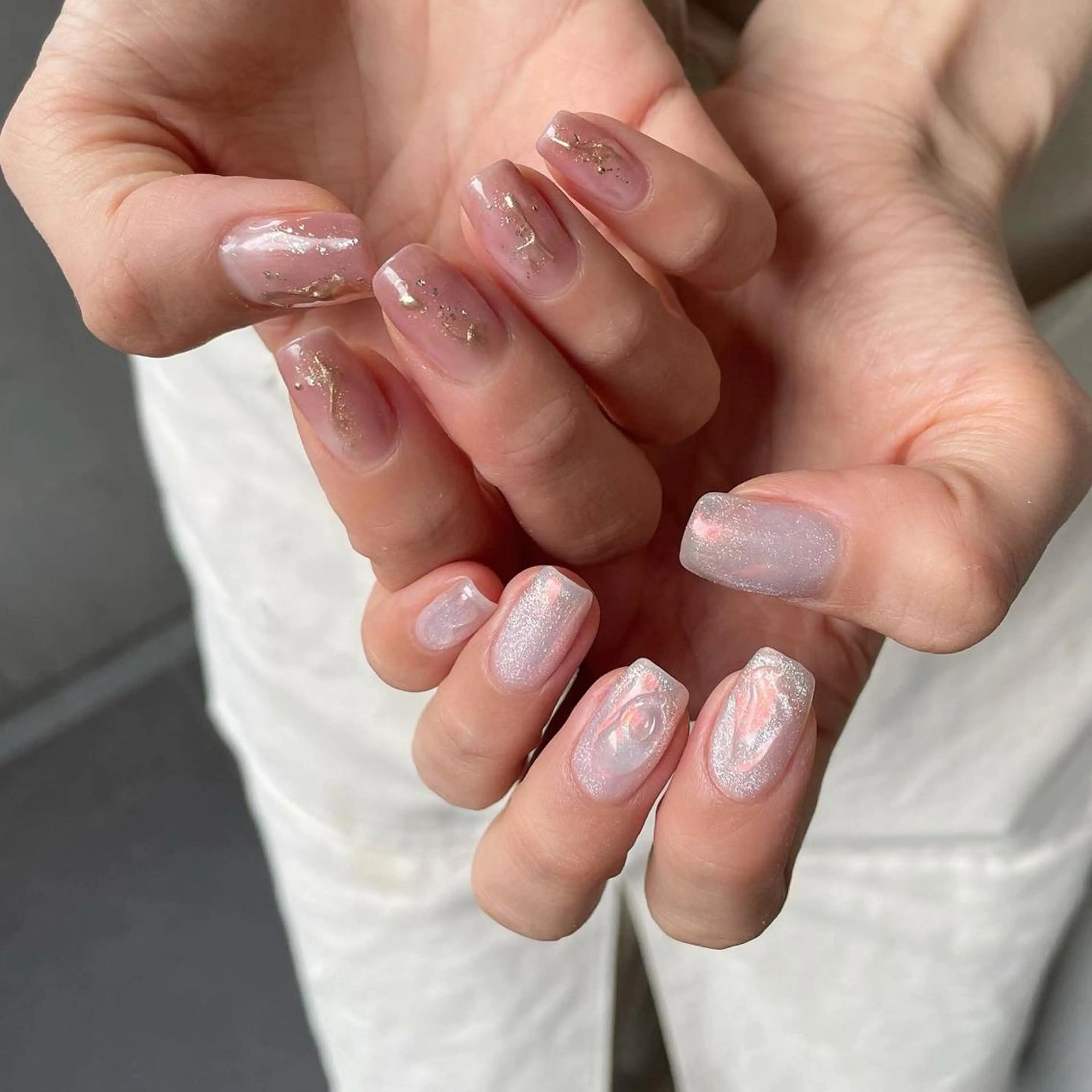 ネイル ハンドネイル nuás nail & eyeのネイルデザイン