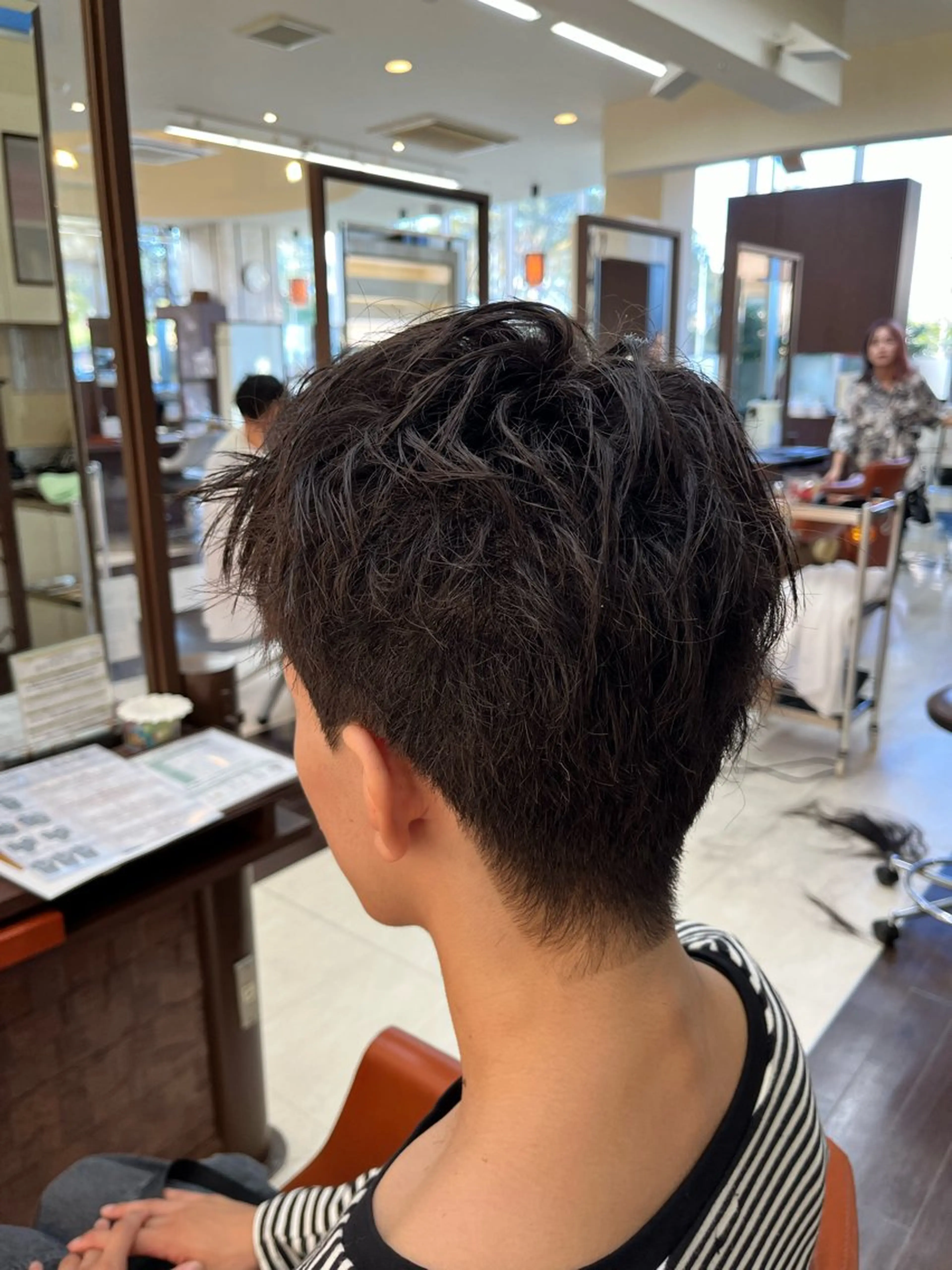 ショート メンズ スパイキーショート ショートヘア AROH  men's cut&men's perm 船橋店所属・🧊メンズ特化🧊 高木航希のヘアスタイル