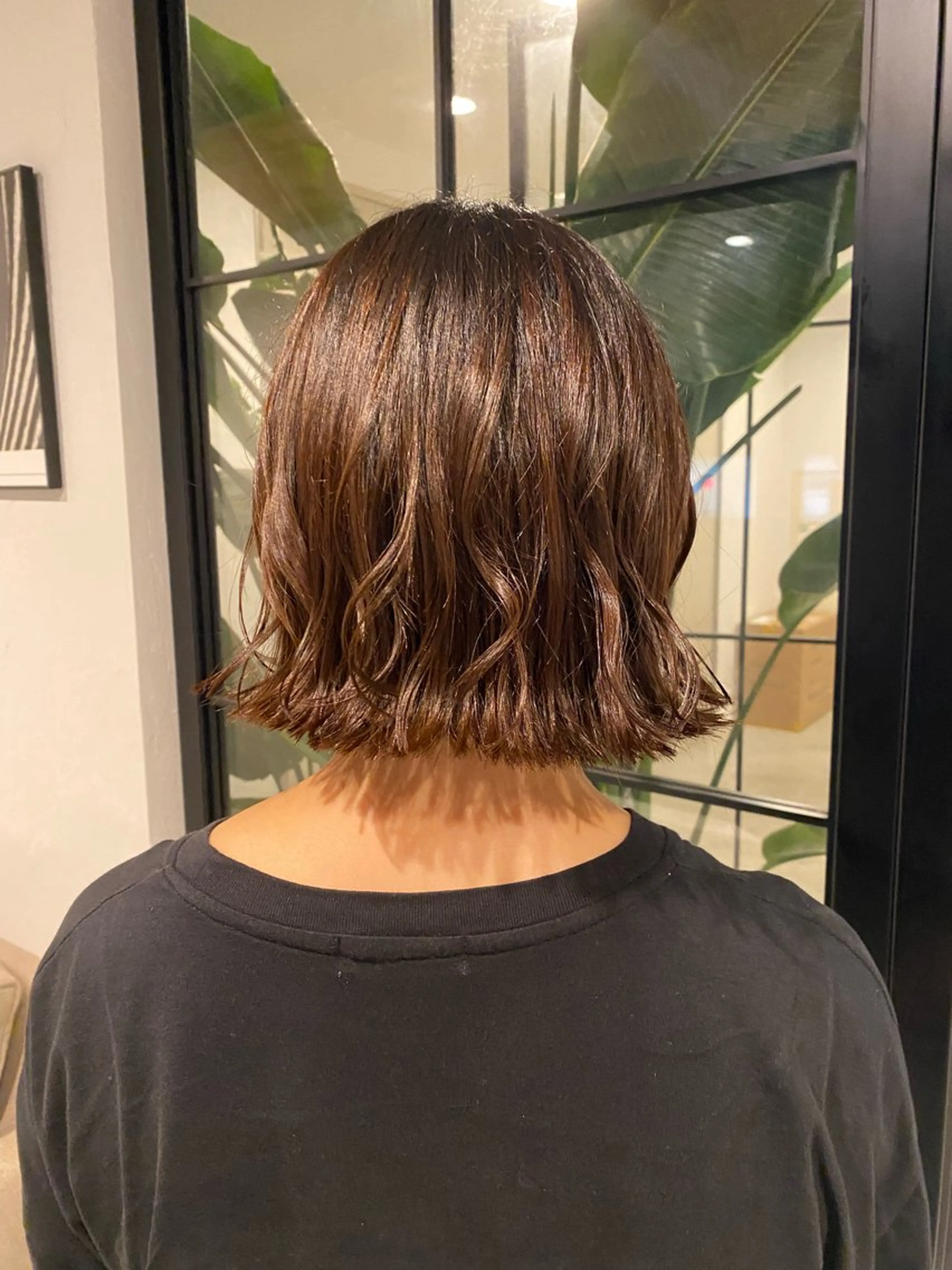 ミディアム 艶カラー🤍新潟/ 小新/マオのヘアスタイル