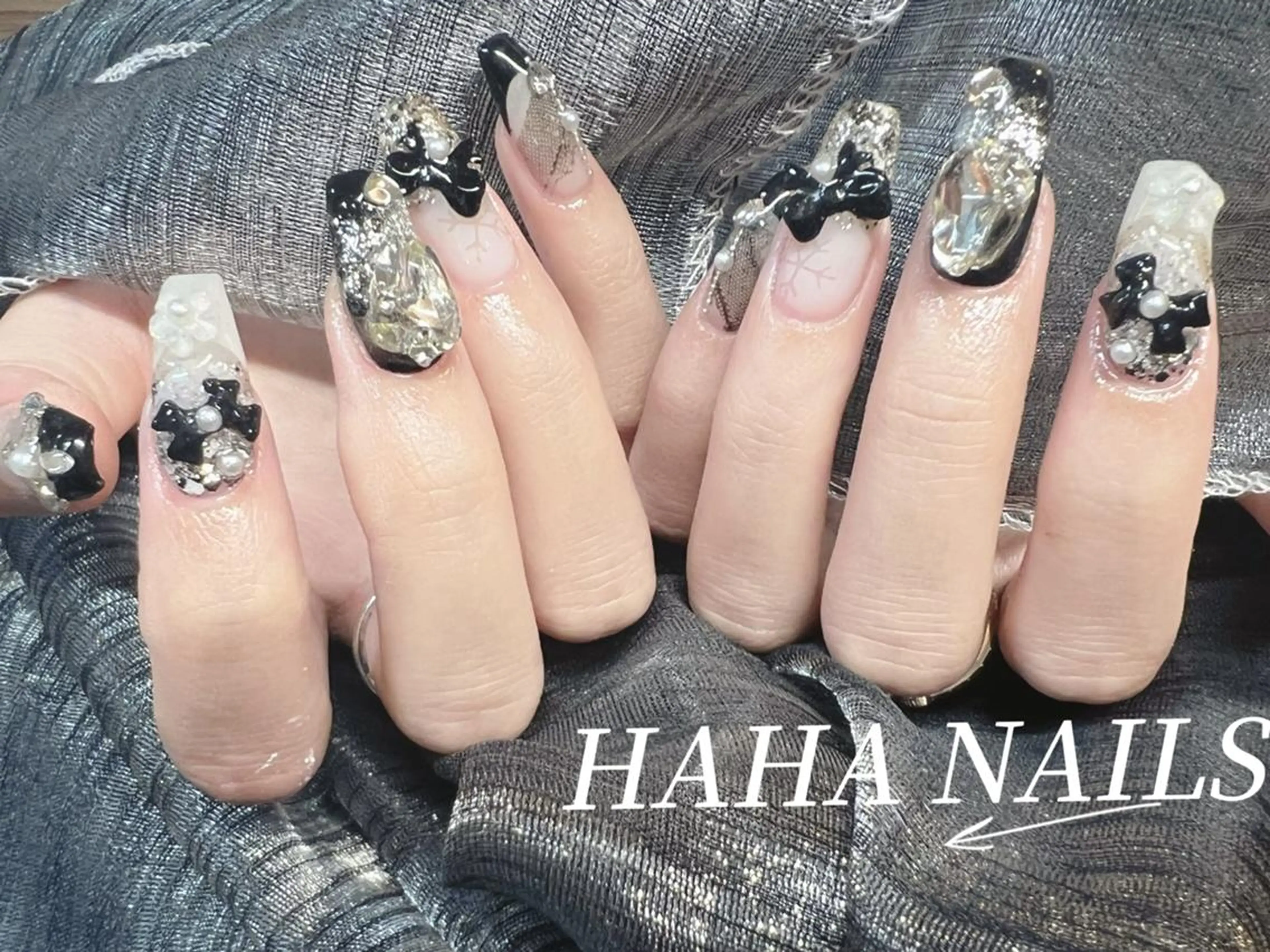 ネイル ハンドネイル HAHA ネイルサロンのネイルデザイン