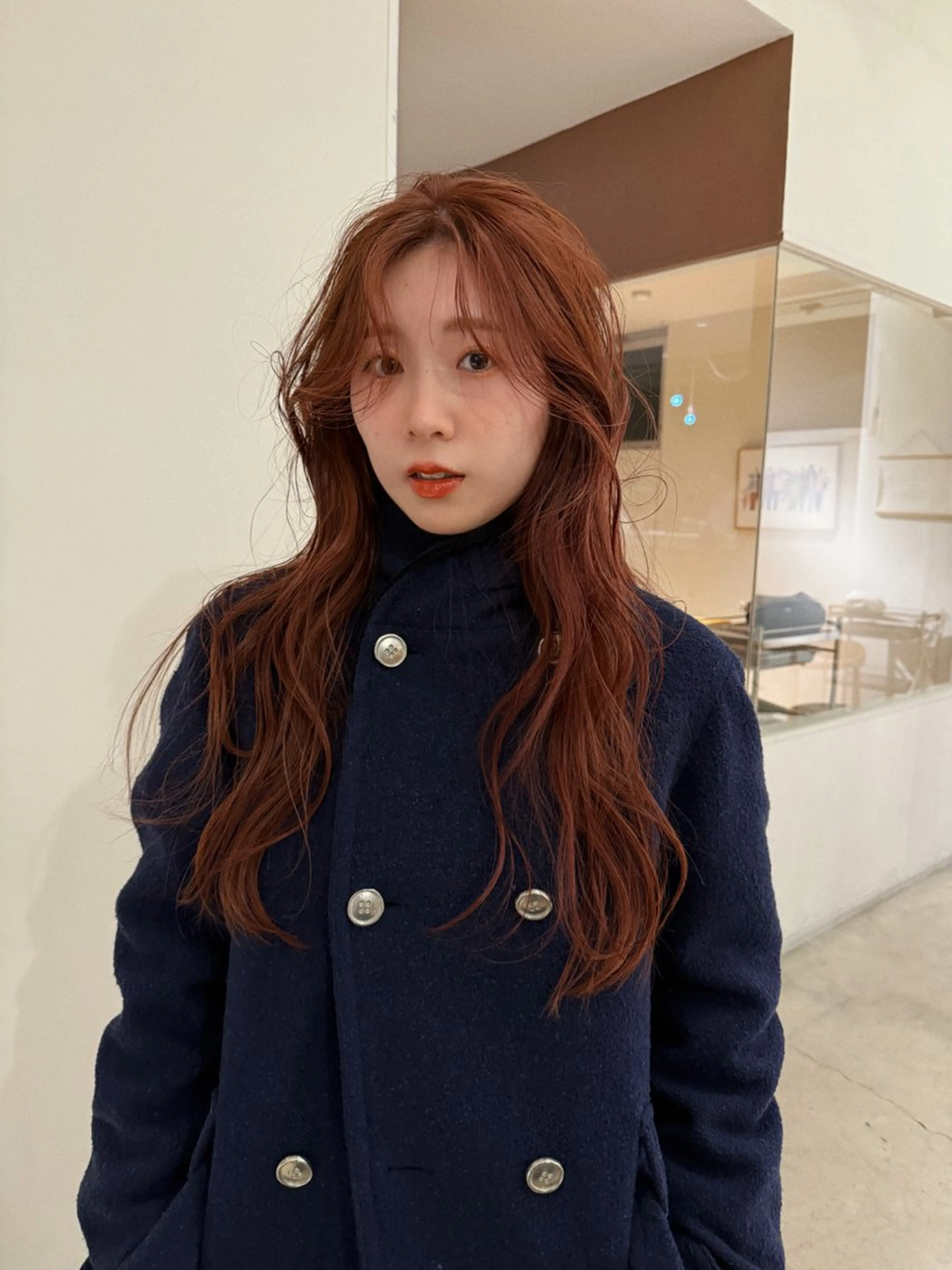 カラー ダブルカラー ヘアカラー 南部 綾音のヘアスタイル