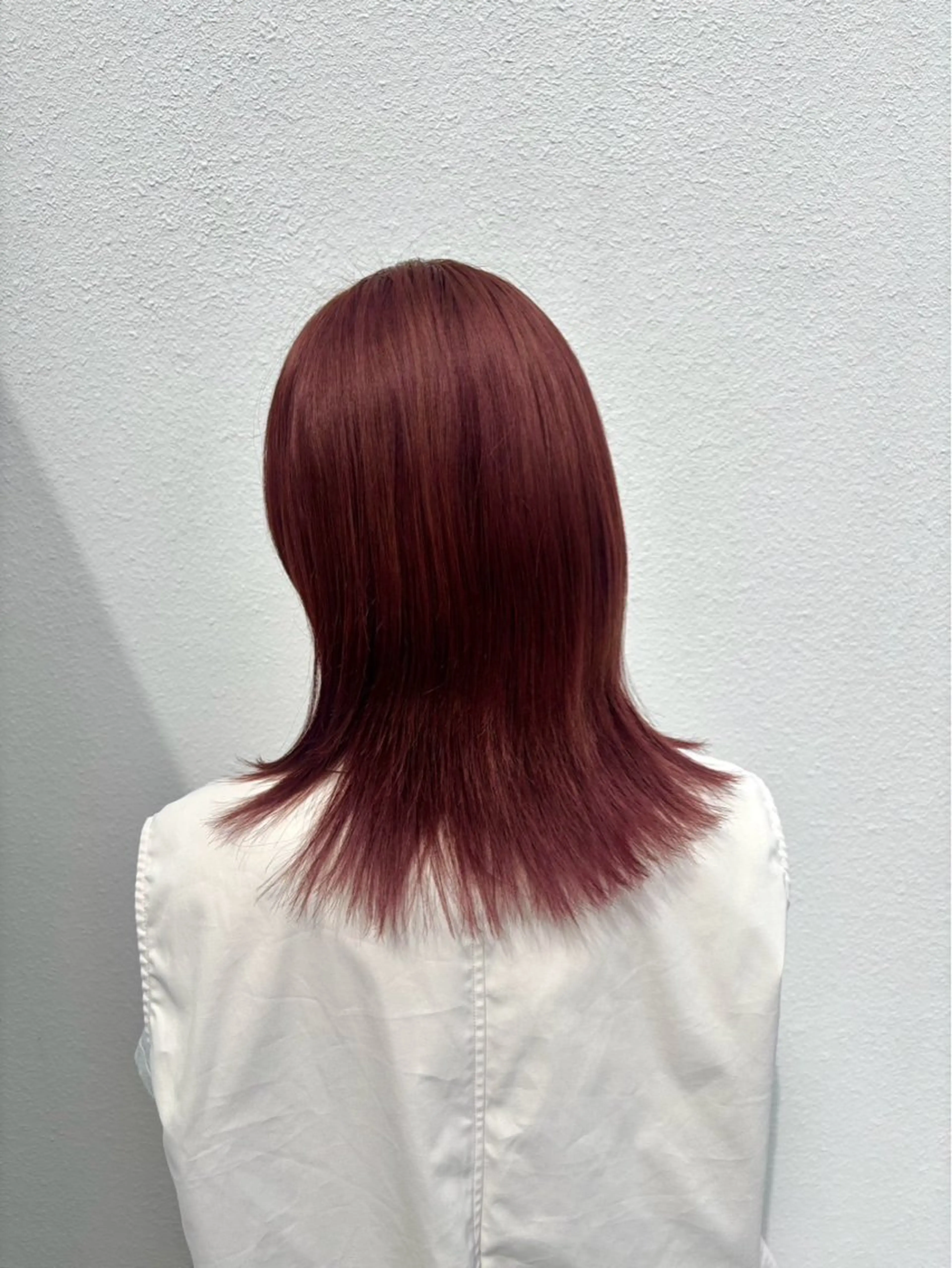 ミディアム ヘアカラー パライソ南公園店小嶋 さつきのヘアスタイル