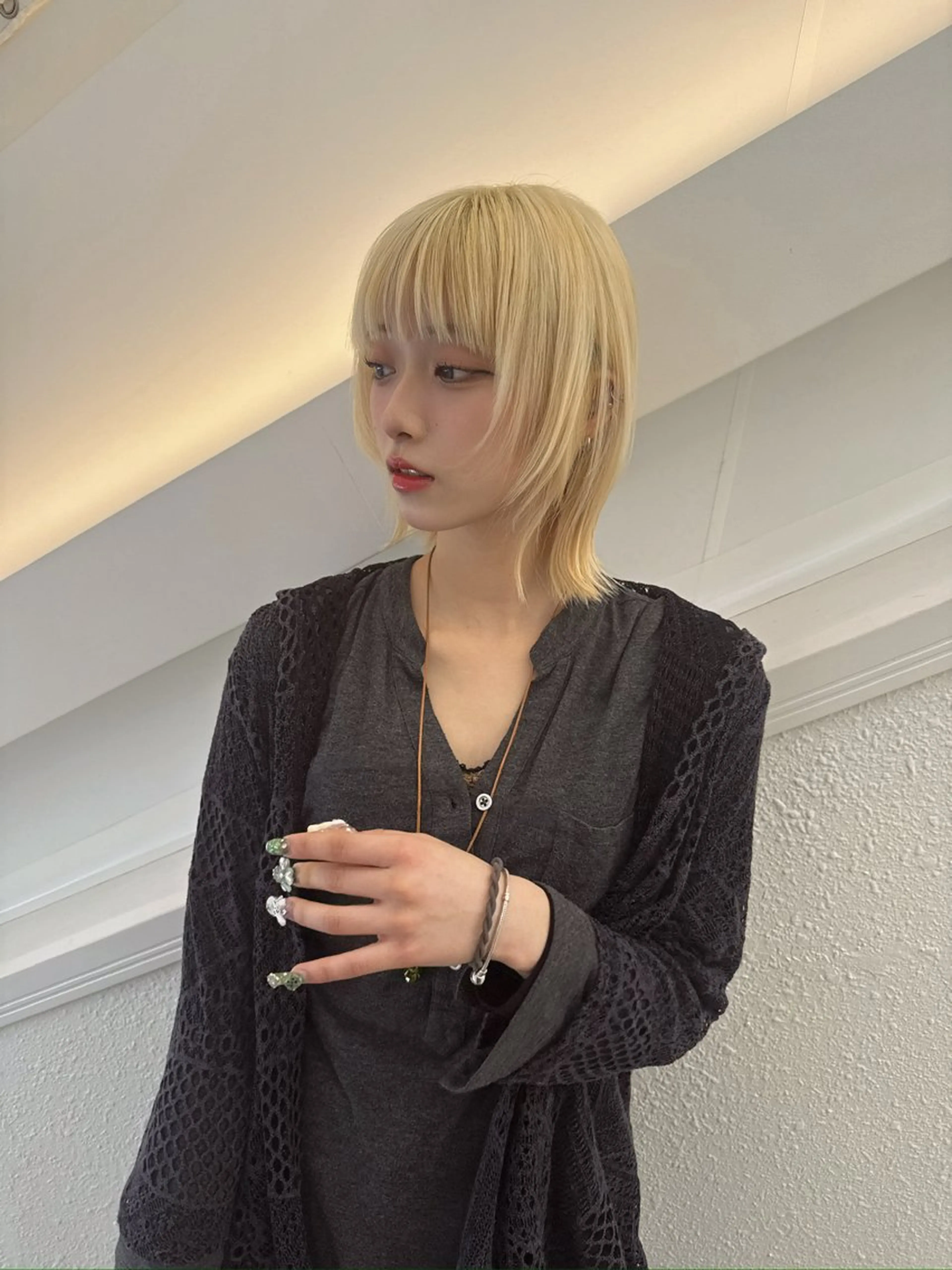 ショート カラー ベージュカラー ブリーチ ケアブリーチ 透明感カラー ダブルカラー カット ヘアカラー 原宿/美髪カラー 🫧TAISEIのヘアスタイル