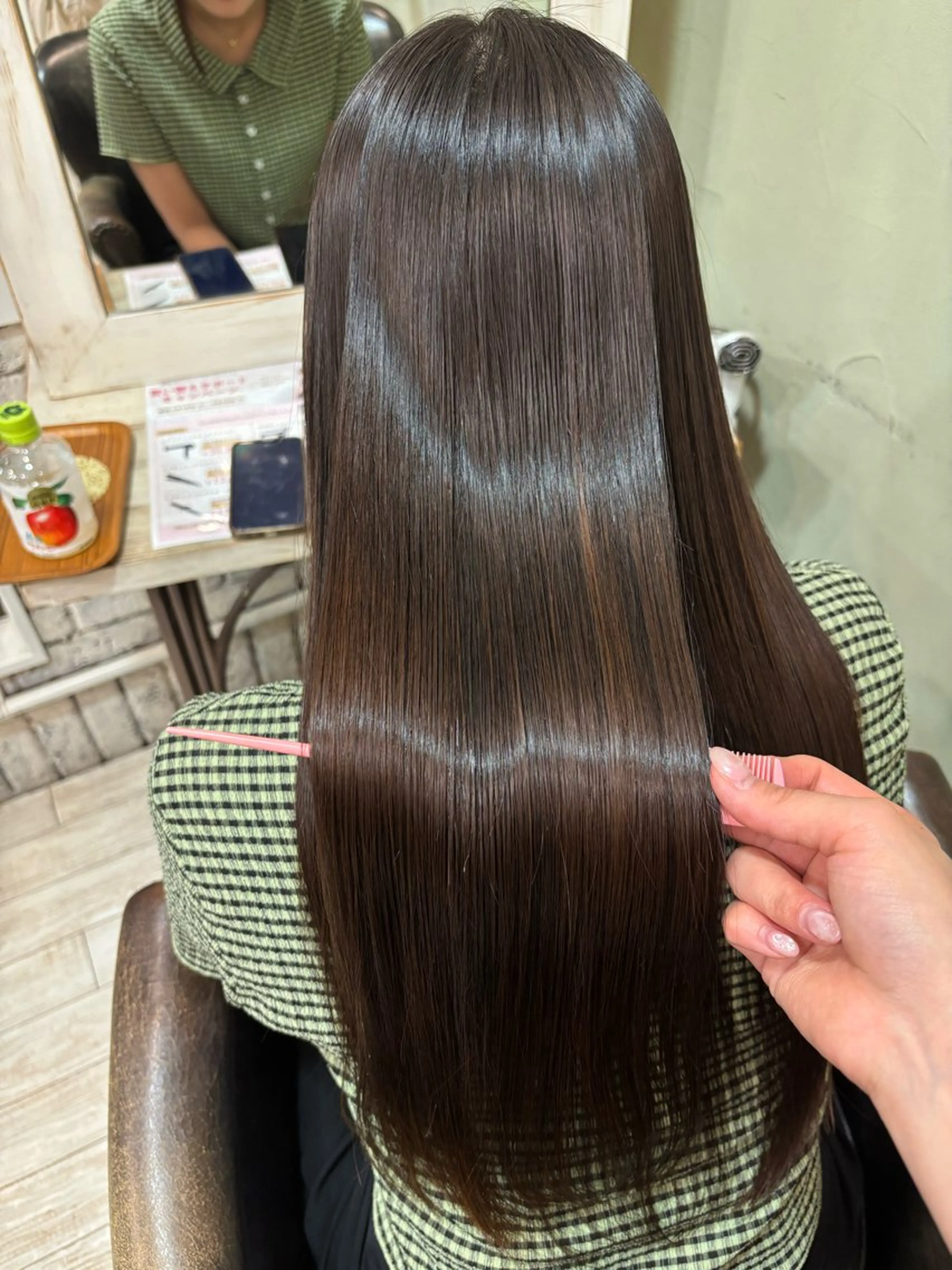 【平日限定クーポン🪿】【🫧ツヤサラ髪質改善ストレート🫧】【ロング&ミディアム様限定👱🏻♀️♡】の写真