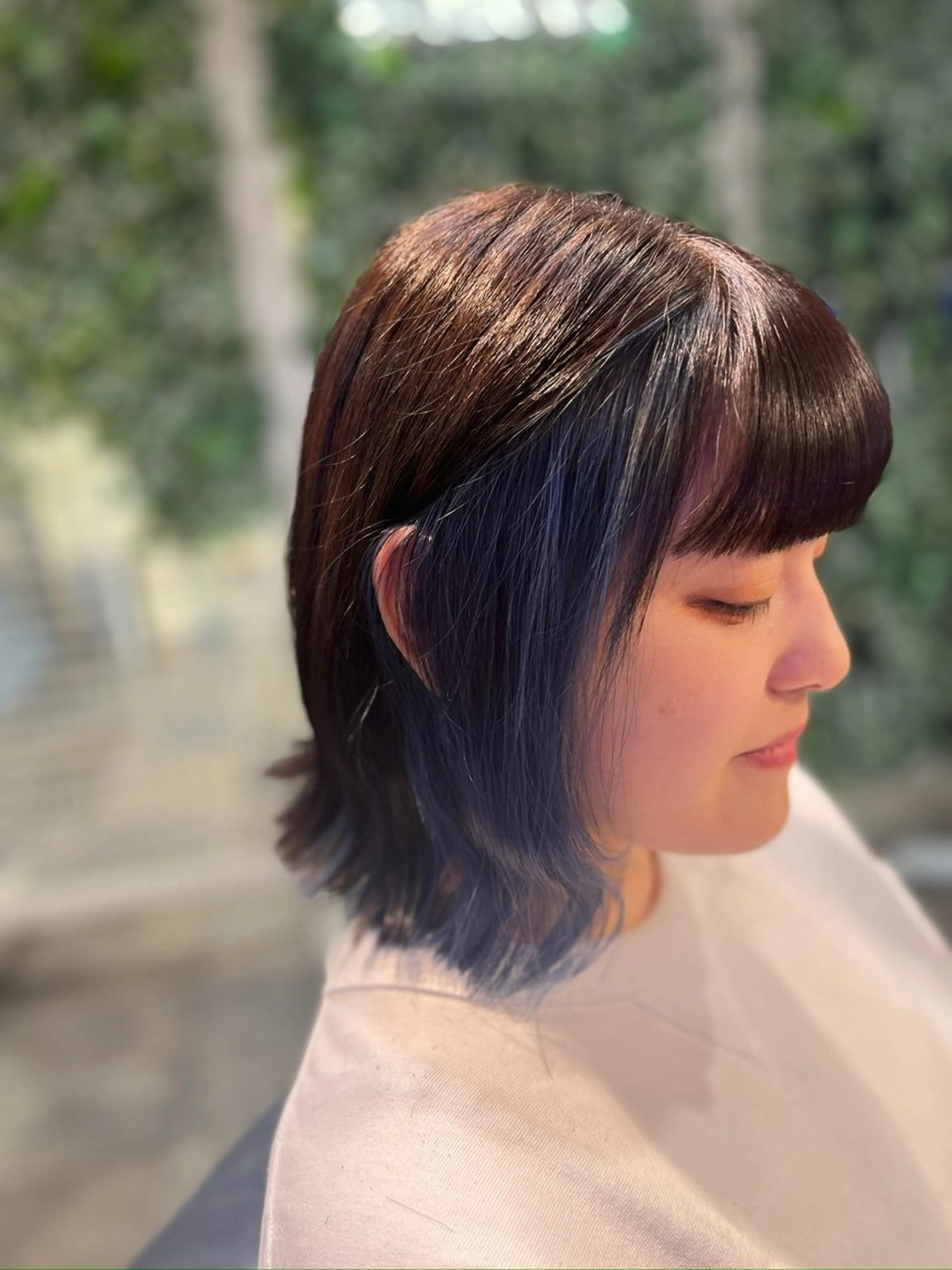 ミディアム カラー 松澤 勇輝のヘアスタイル