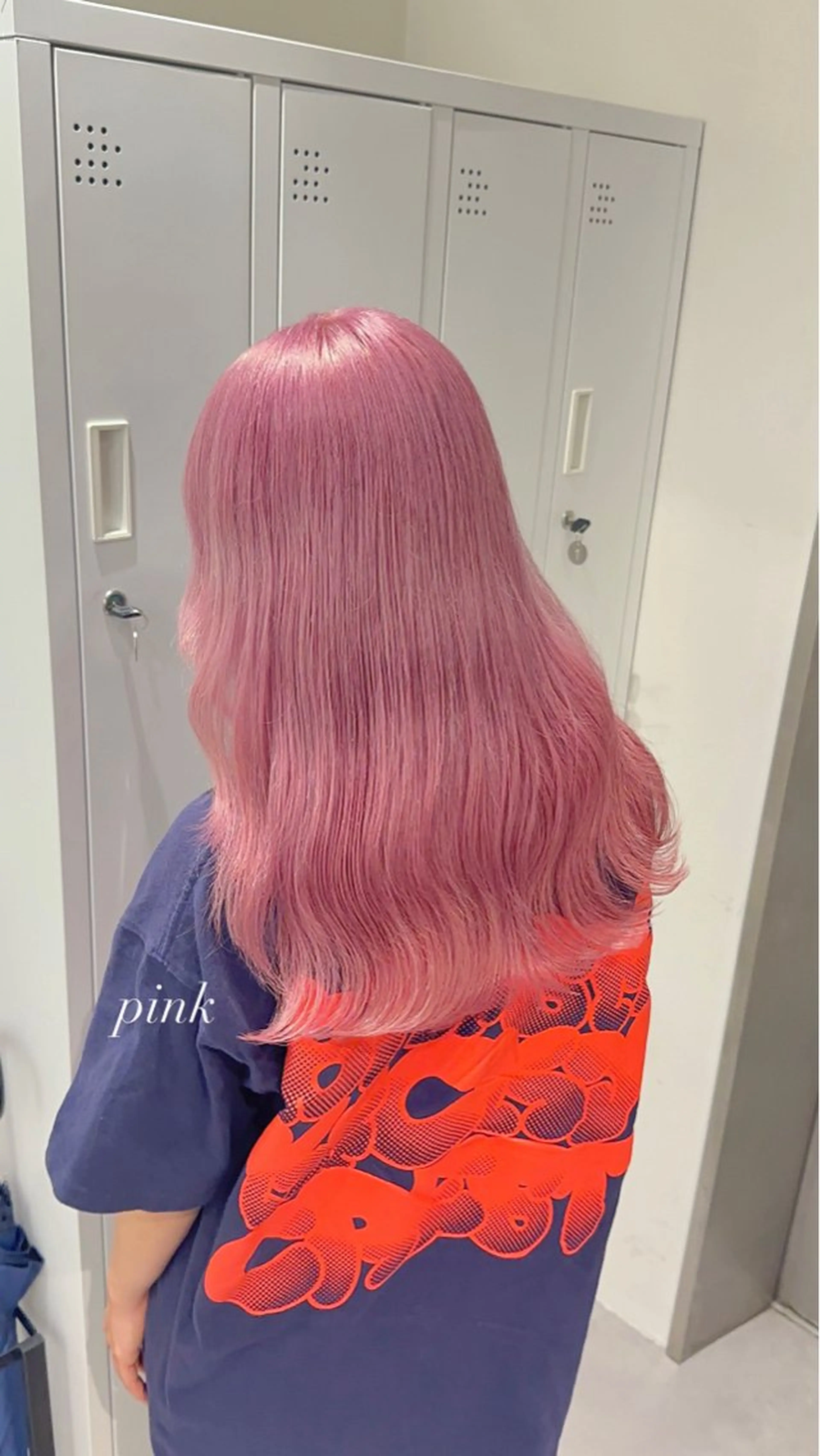 ロング カラー ベージュカラー ブリーチ ケアブリーチ ハイトーンカラー ピンクカラー ヘアカラー トリートメント Beleza Shibuya所属・ヒロミ/ミルクティー /ブロンド/ピンクのヘアスタイル