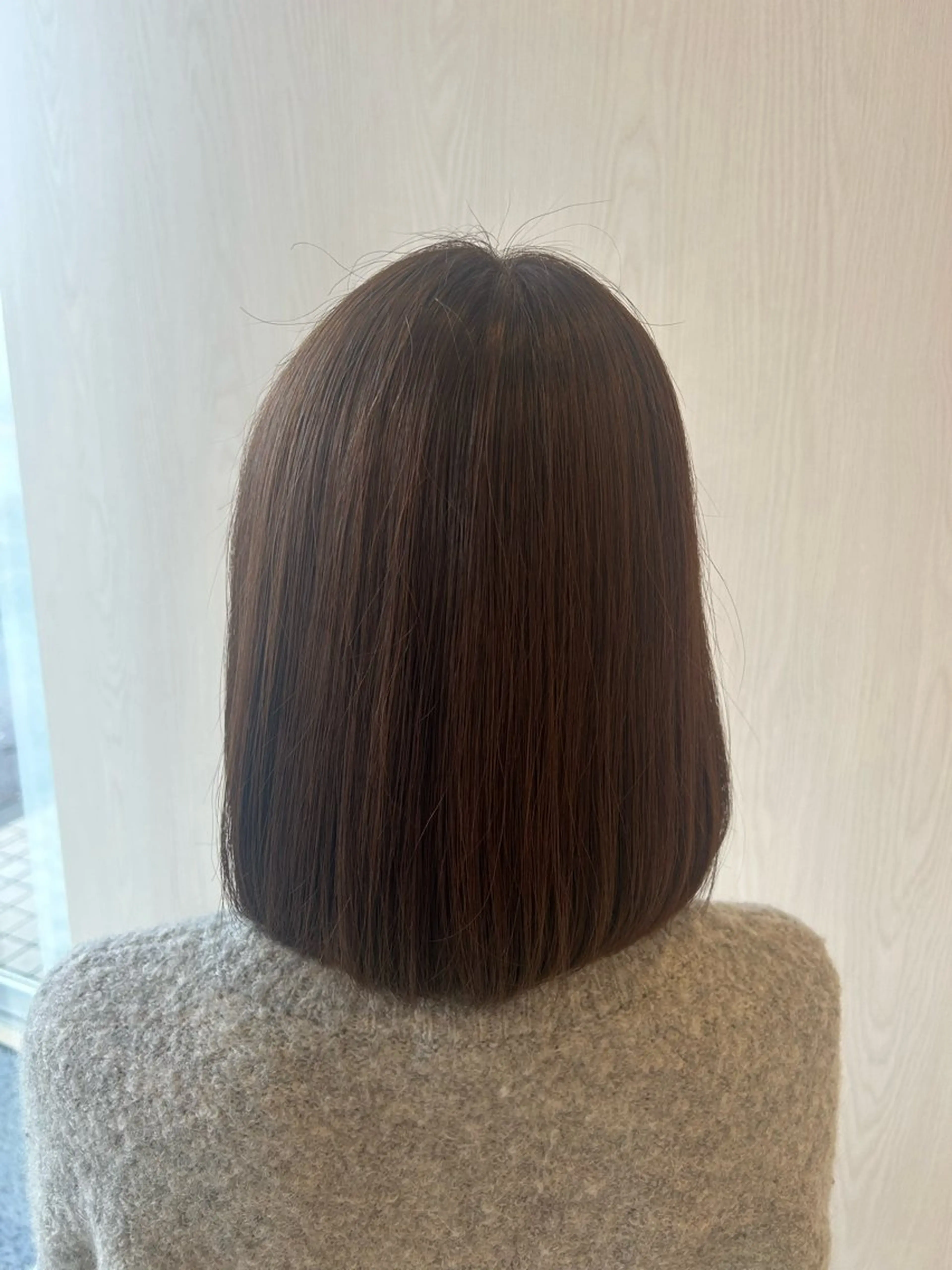 カラー 平澤 梨杏のヘアスタイル