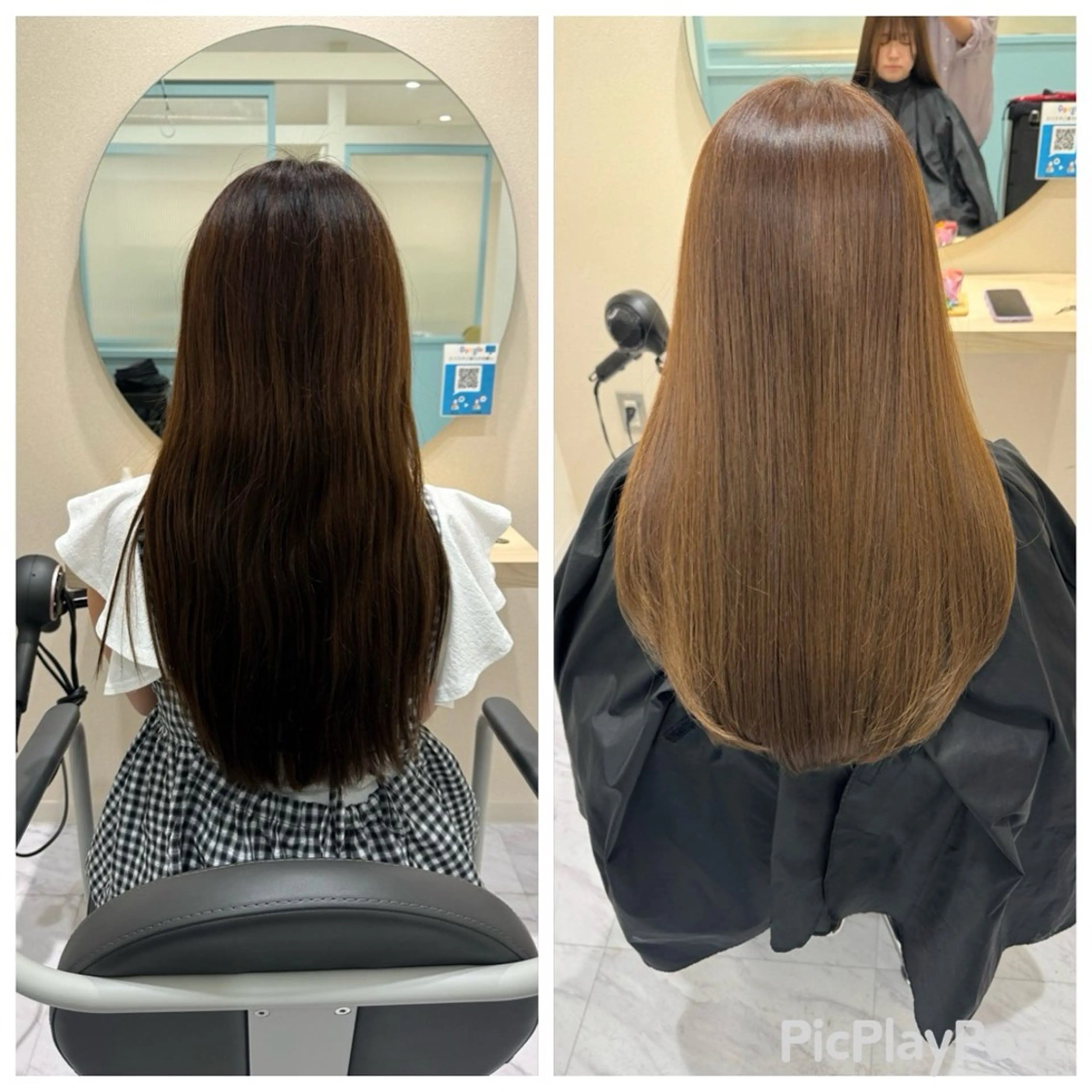 ロング 縮毛矯正 トリートメント 丹野 圭太のヘアスタイル