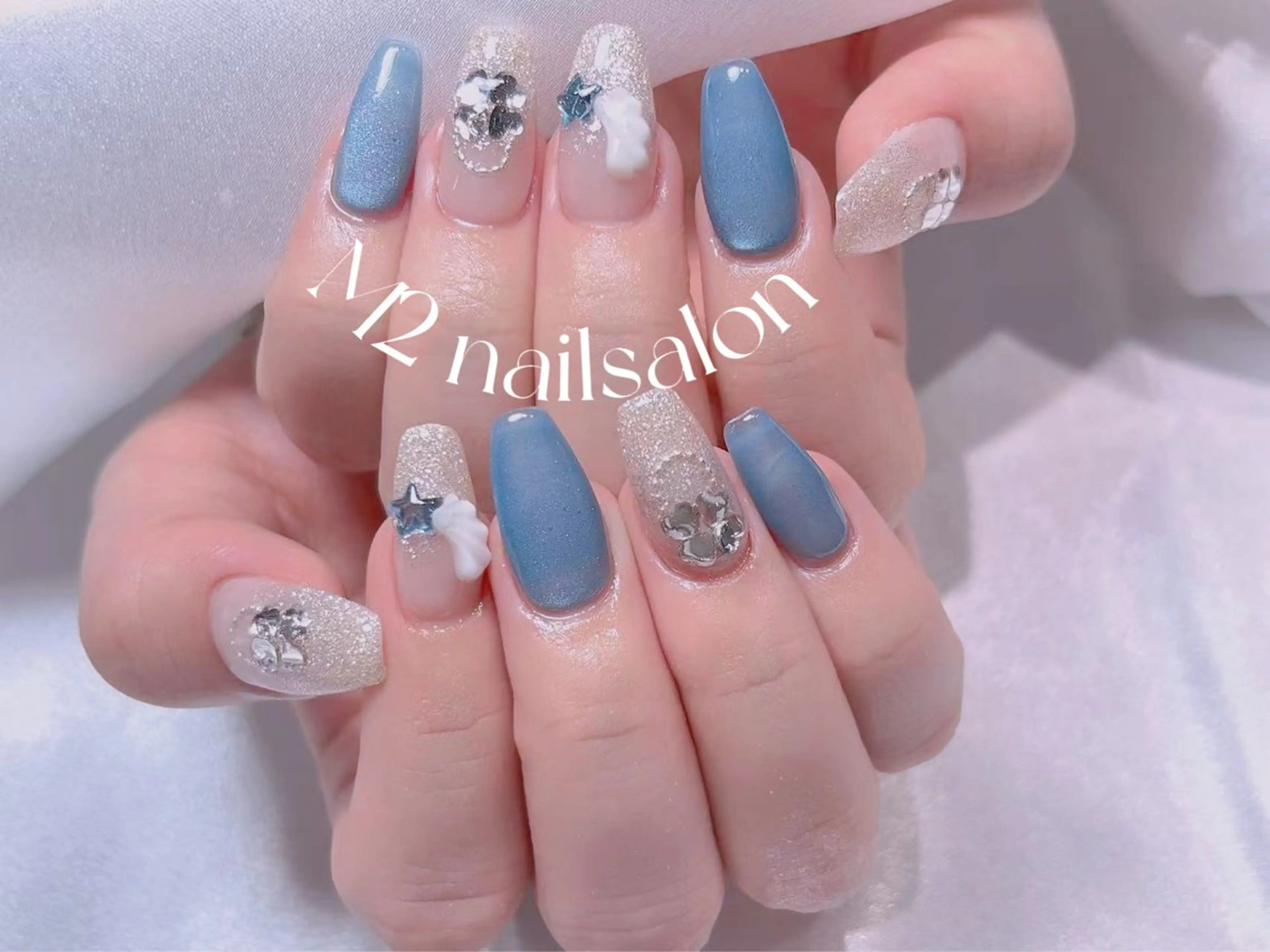 ネイル ハンドネイル 長さだし専門店 M2　rikaのネイルデザイン