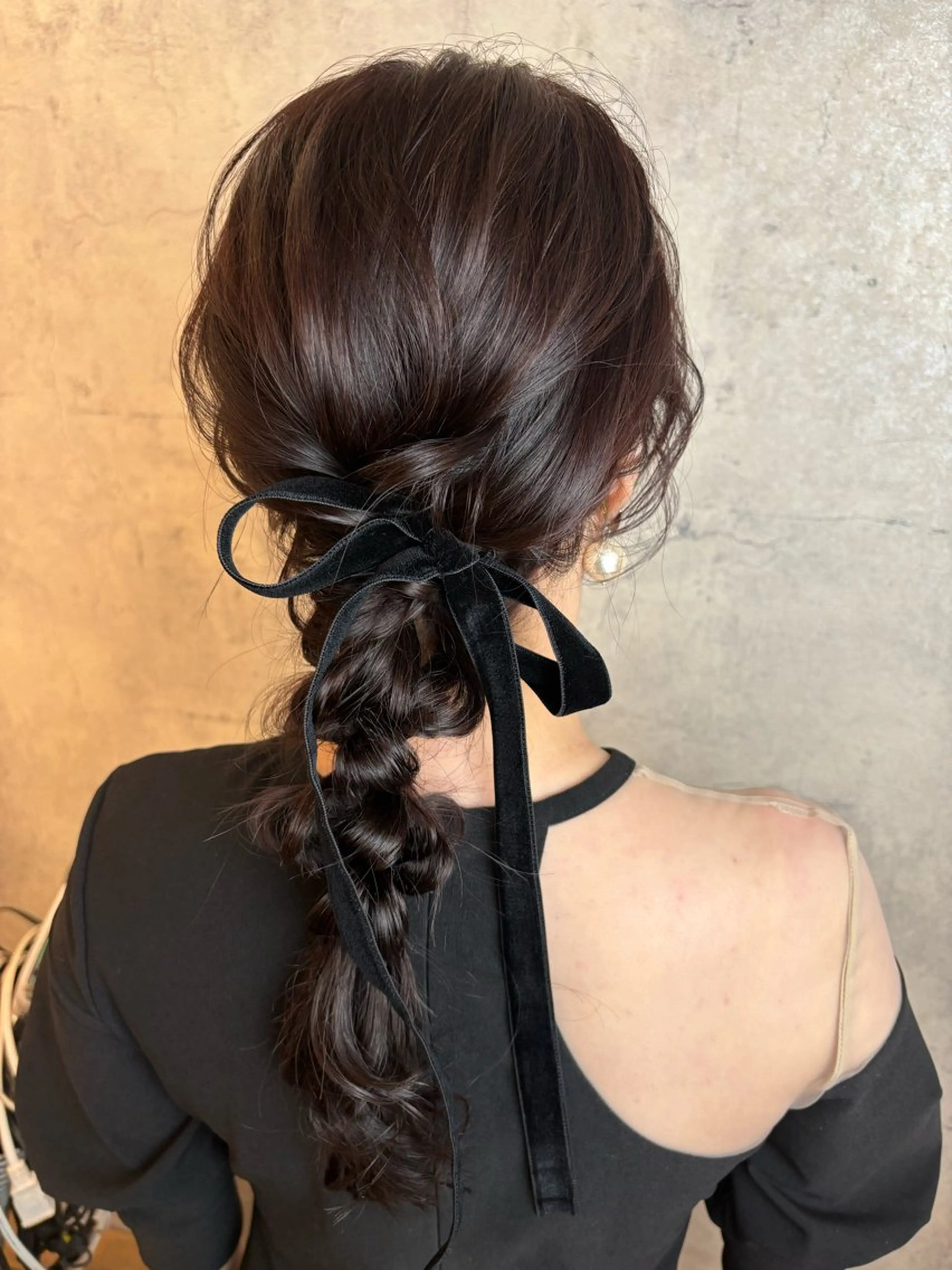 ロング ヘアセット 【カメレオン】 上村 祥子のヘアスタイル