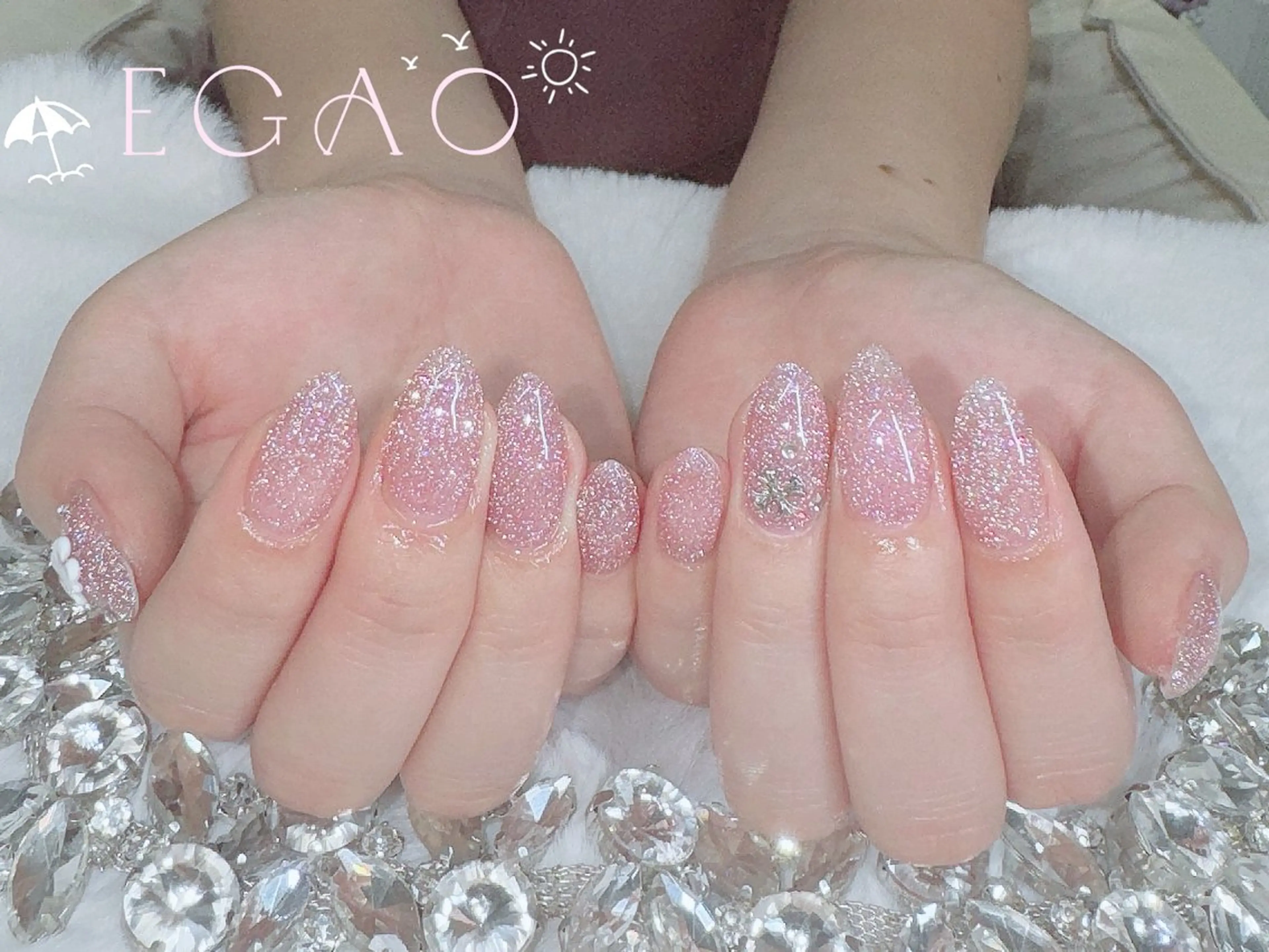 ネイル アートネイル フットネイル フレンチネイル ジェルネイル グラデーション ハンドネイル Egao Nail Salonのネイルデザイン