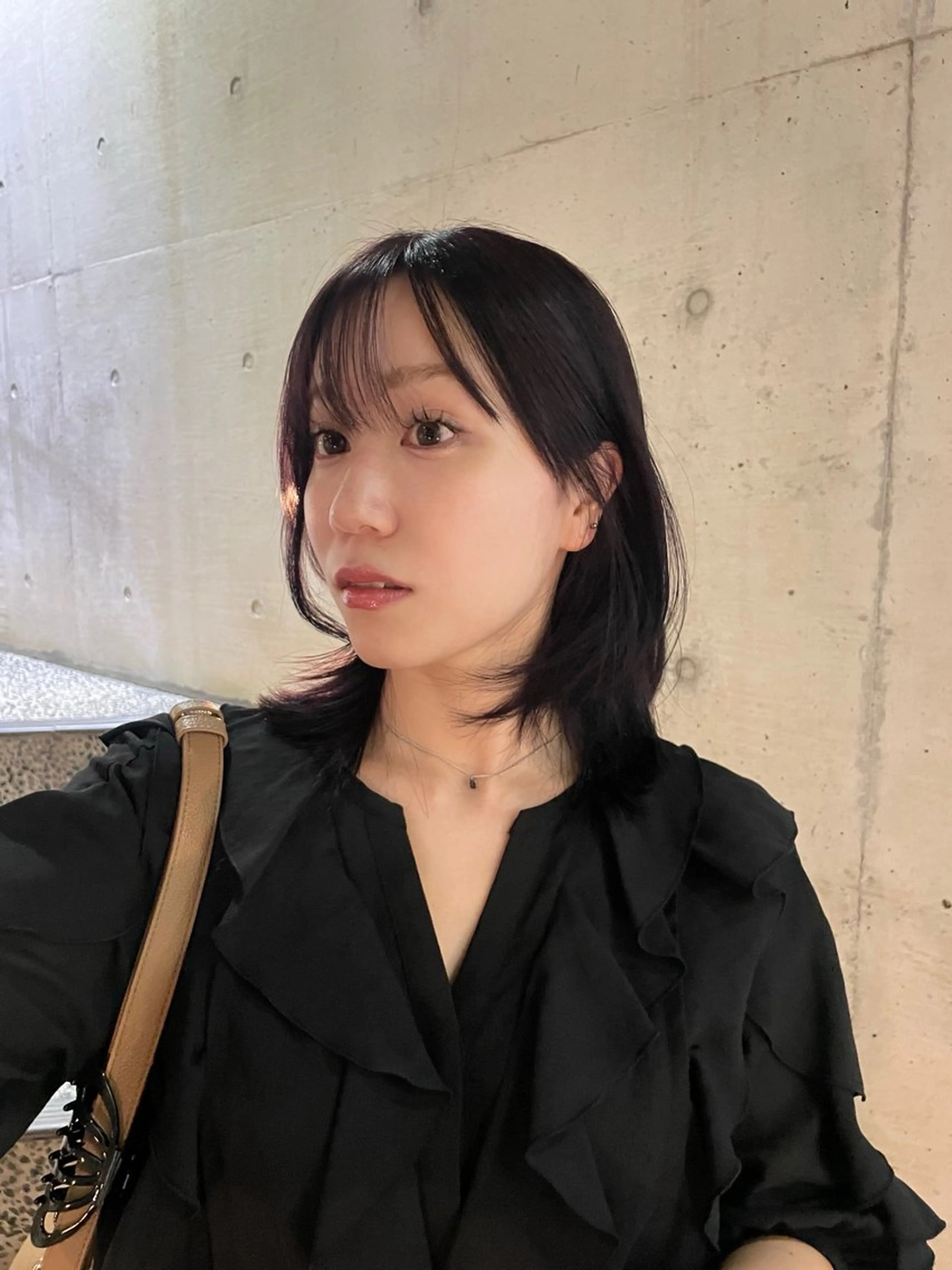 ミディアム ボブレイヤー ボブ 韓国風ヘア レイヤーカット ACQUA所属・カットモデル大募集！ ACQUA ・eriのヘアスタイル