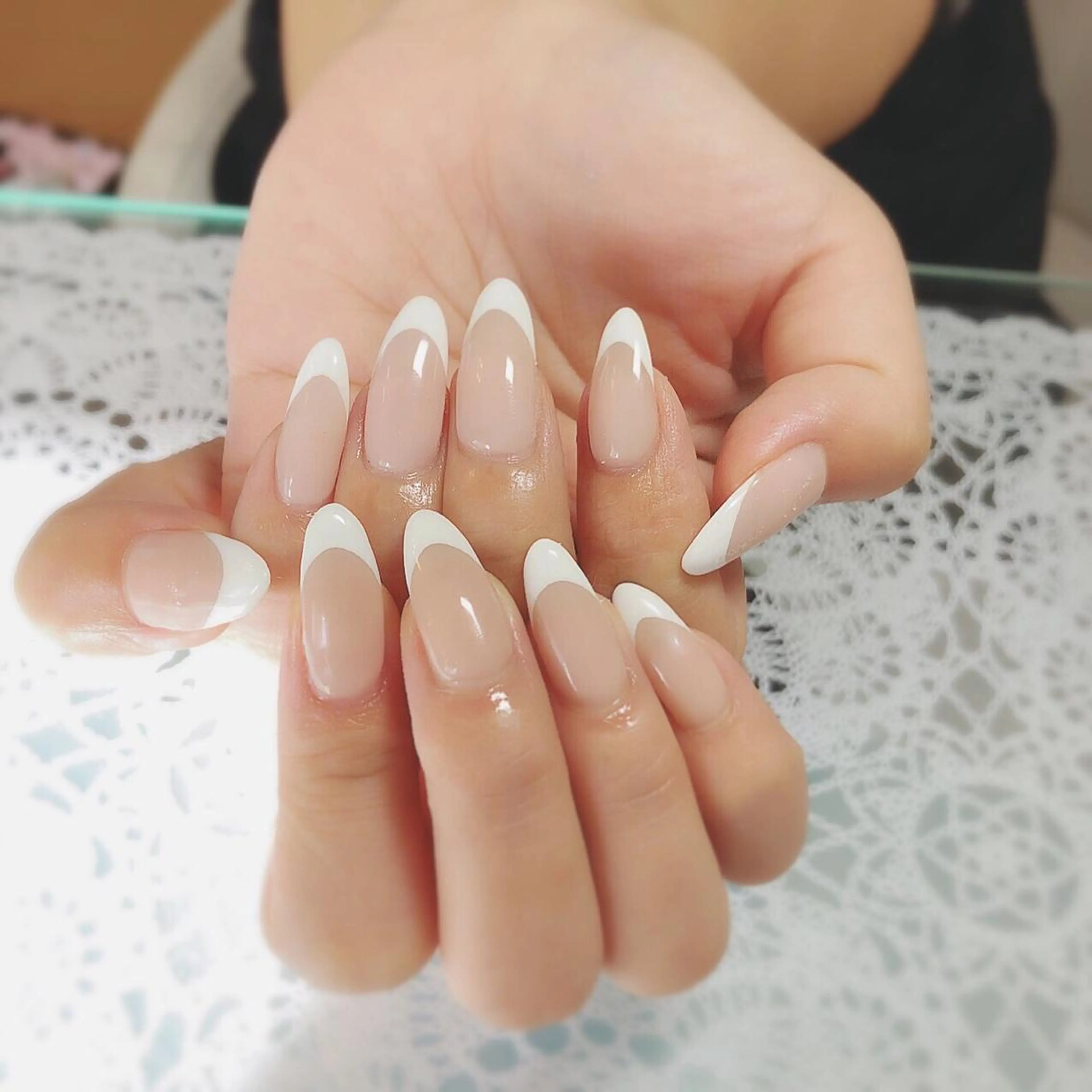 ネイル フレンチネイル ハンドネイル 高山 歩美のネイルデザイン