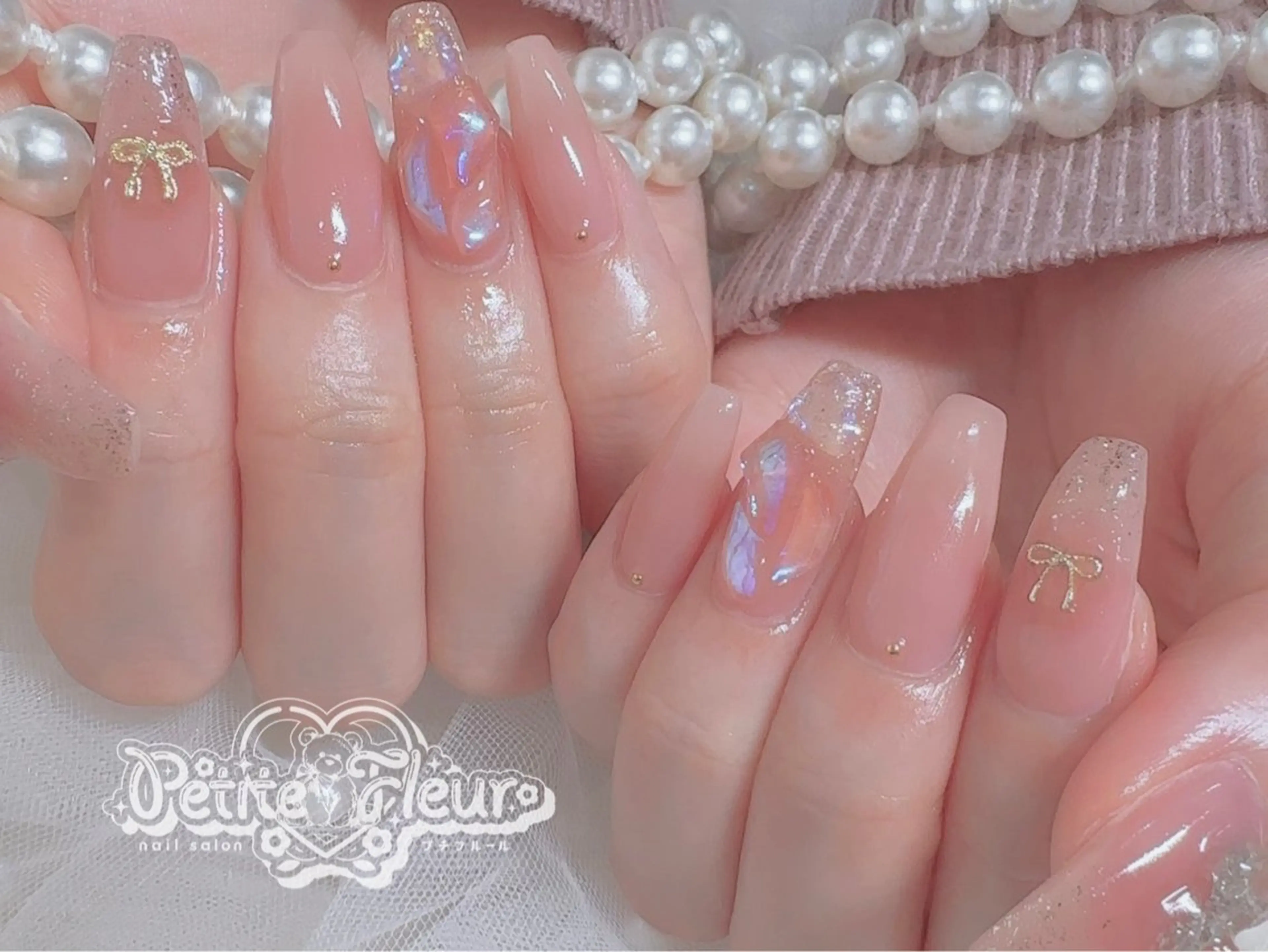 ネイル ハンドネイル ❁⃘*。Petite fleur❁⃘*りさのネイルデザイン
