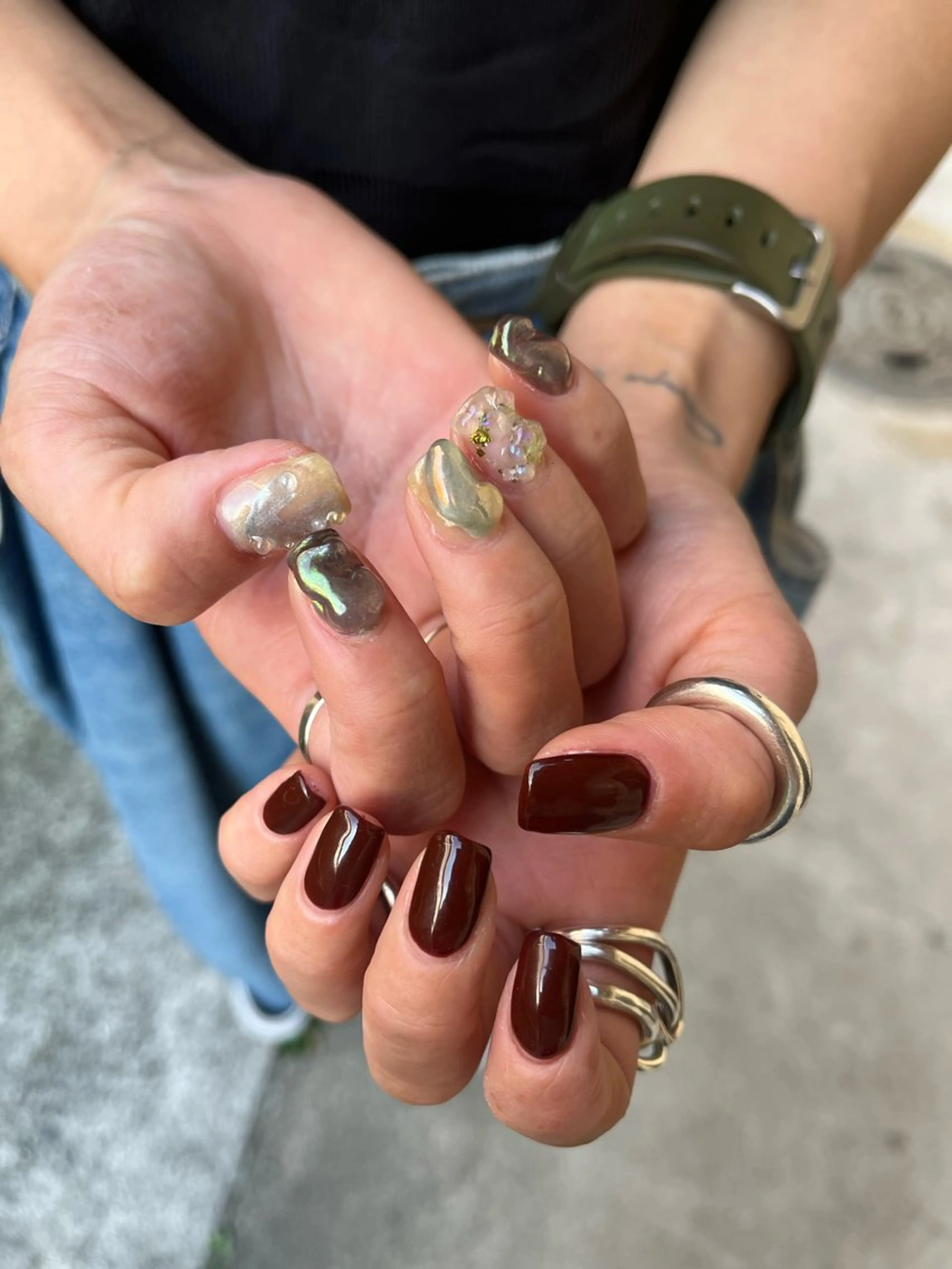 ネイル ハンドネイル nail RINAのネイルデザイン