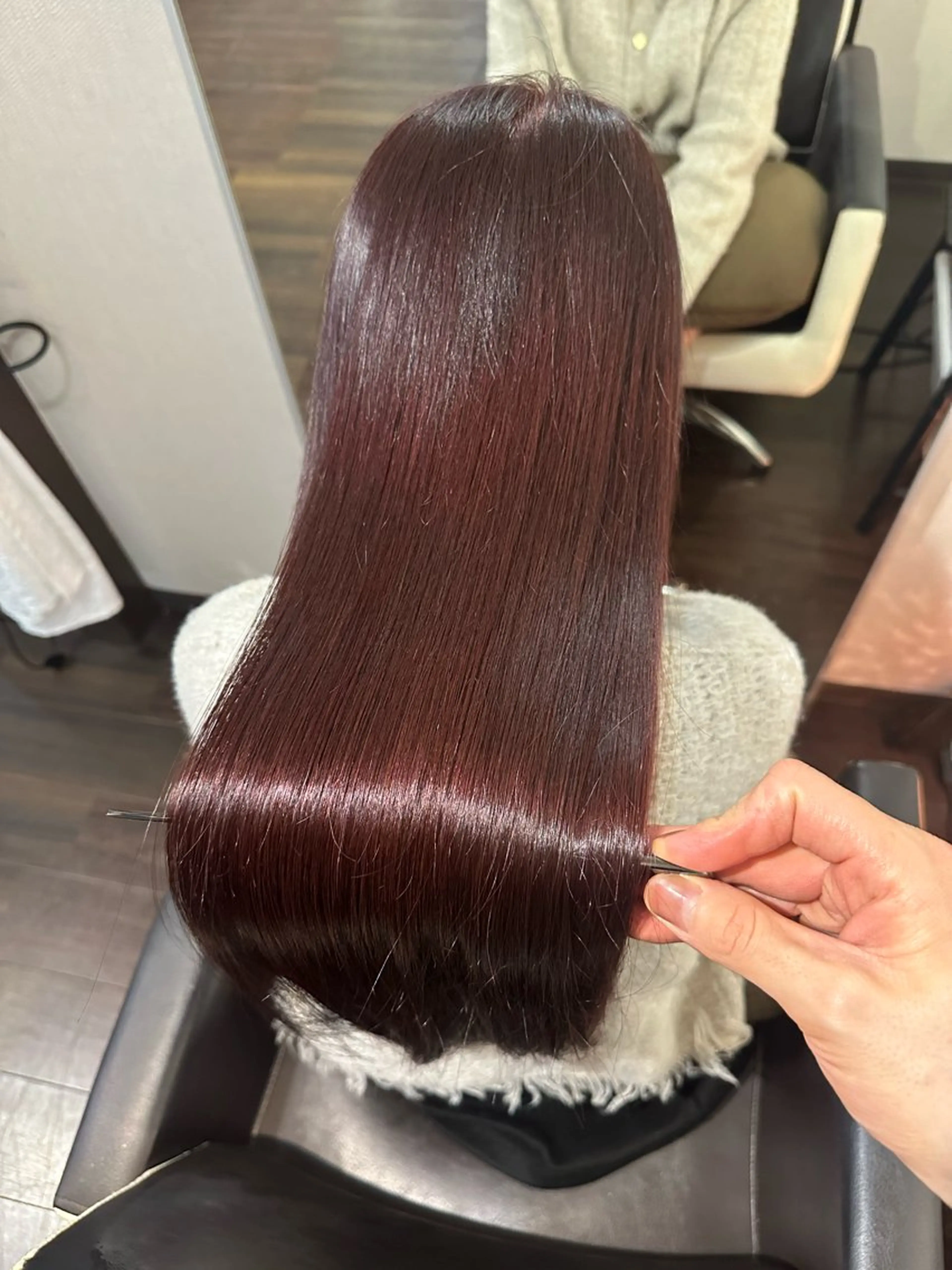 ロング カラー カット ヘアカラー トリートメント ヘッドスパ youres hair 東口店所属・🌸ULTOWA🌸 髪質改善/縮毛/店長のヘアスタイル
