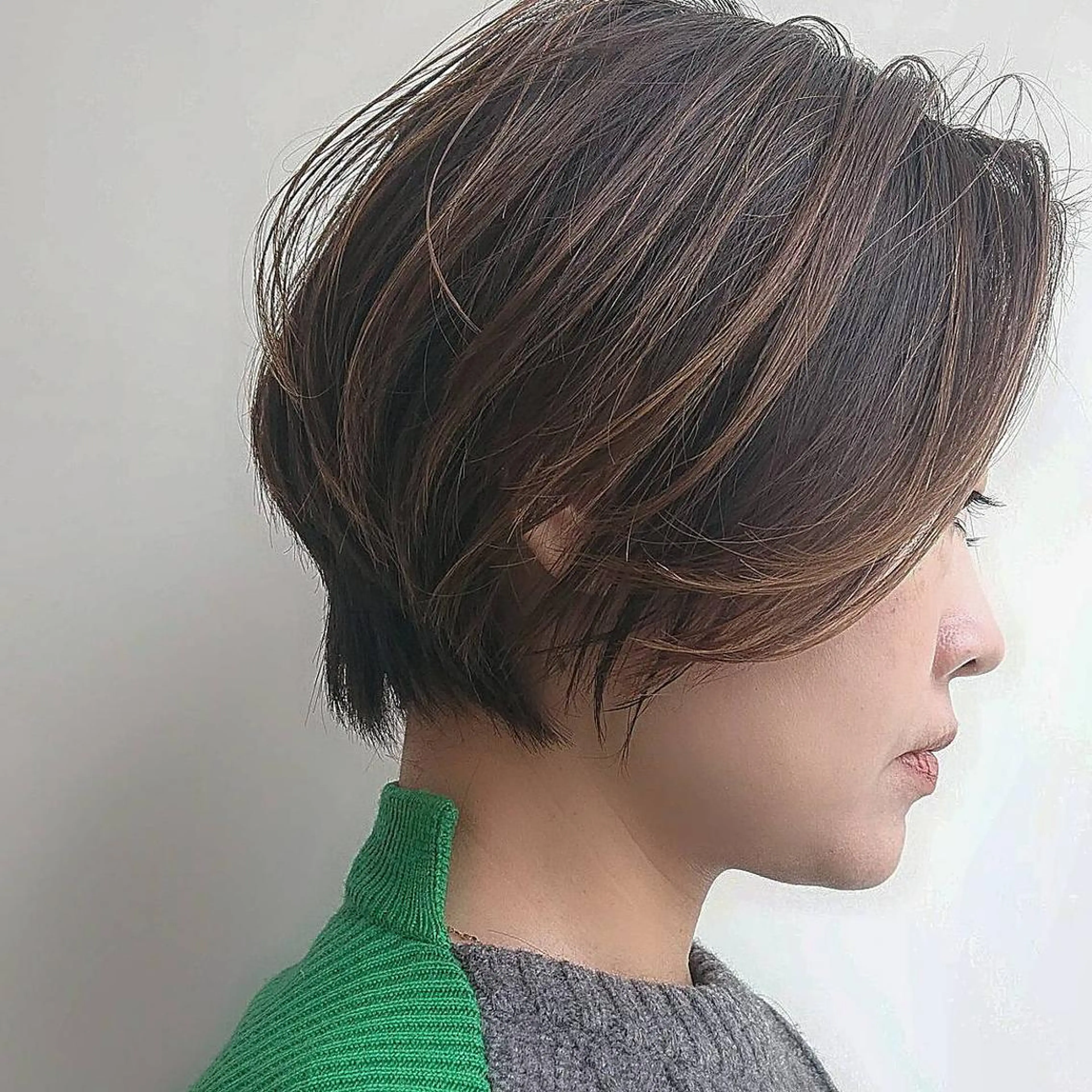 ショート カラー くびれヘア ショートヘア Beach private salon所属・Beach 代表 KENTAのヘアスタイル