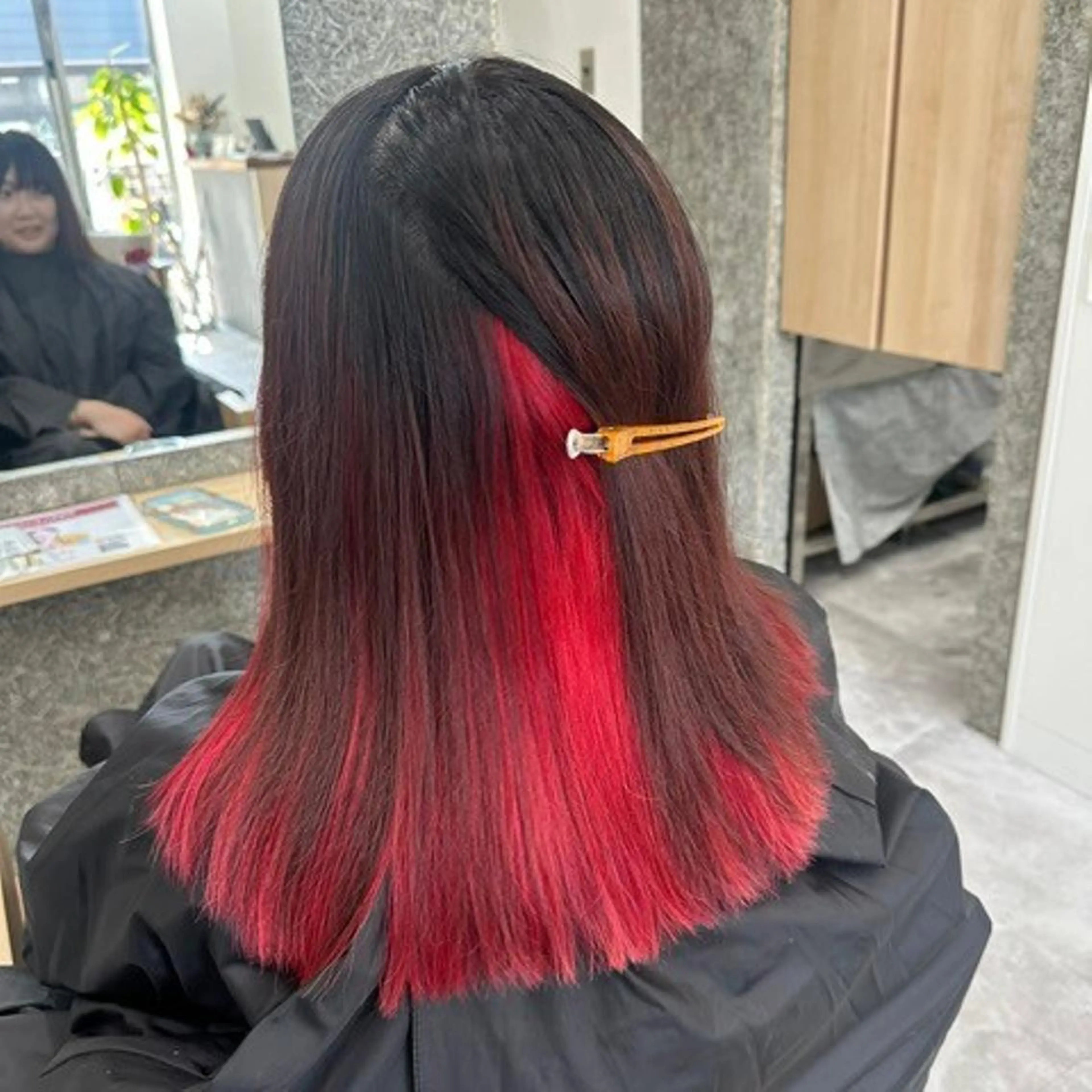 ミディアム ヘアカラー トリートメント ヘアセット ミルクティーベージュ 近鉄奈良駅　向田のヘアスタイル