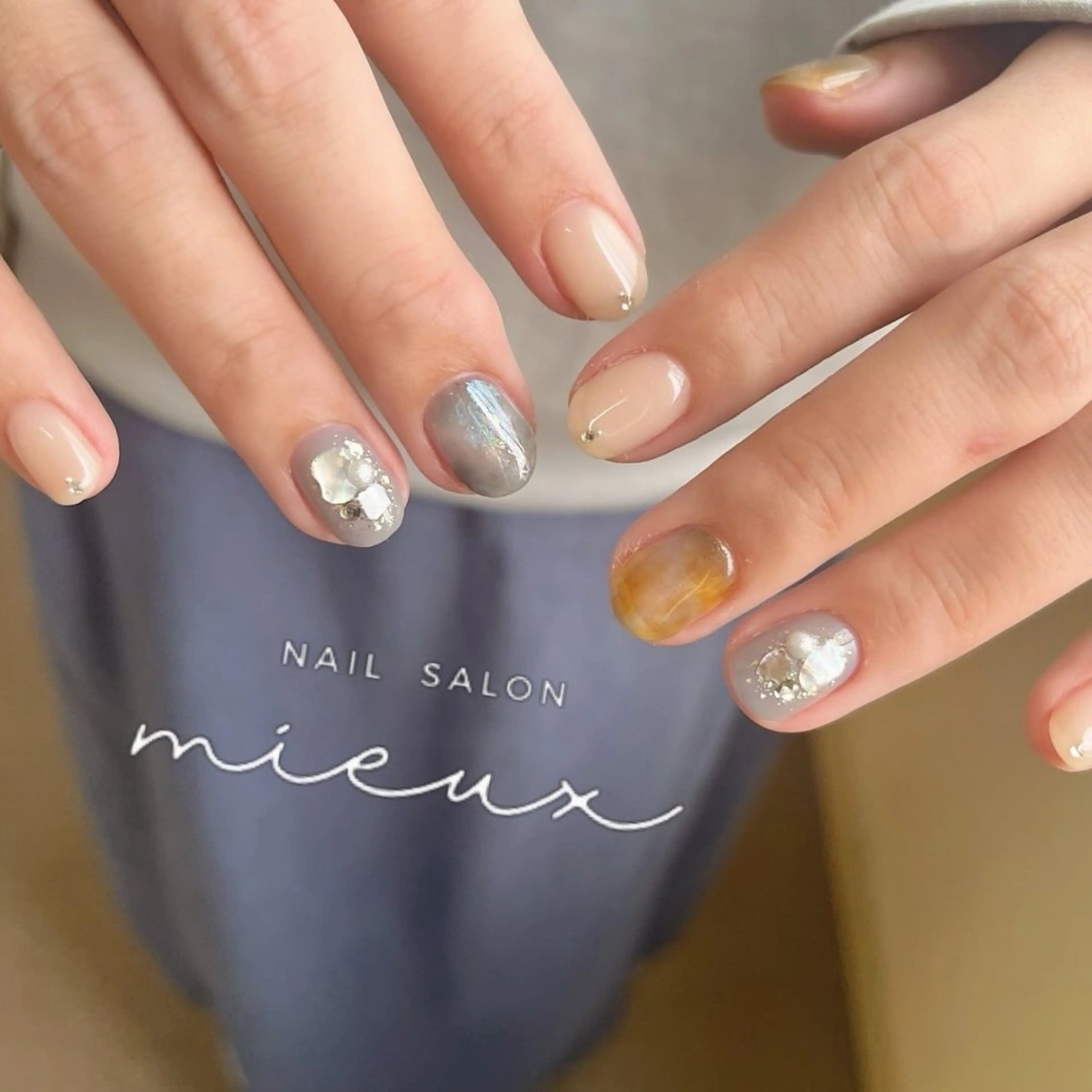 ネイル ハンドネイル mieux ariiiのネイルデザイン