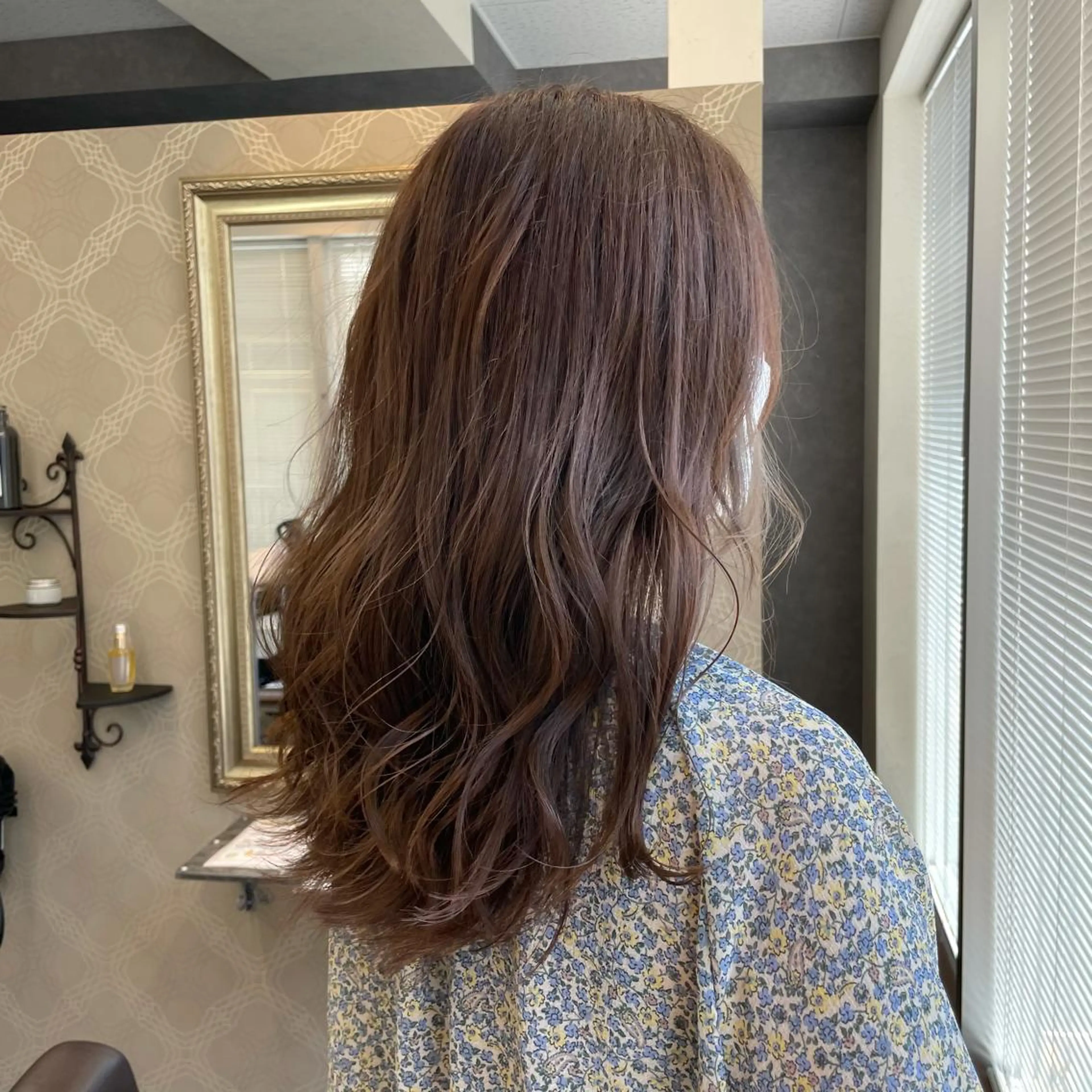 セミロング カット ヘアカラー 塚本 美咲/ ボブ・ヘッドスパのヘアスタイル