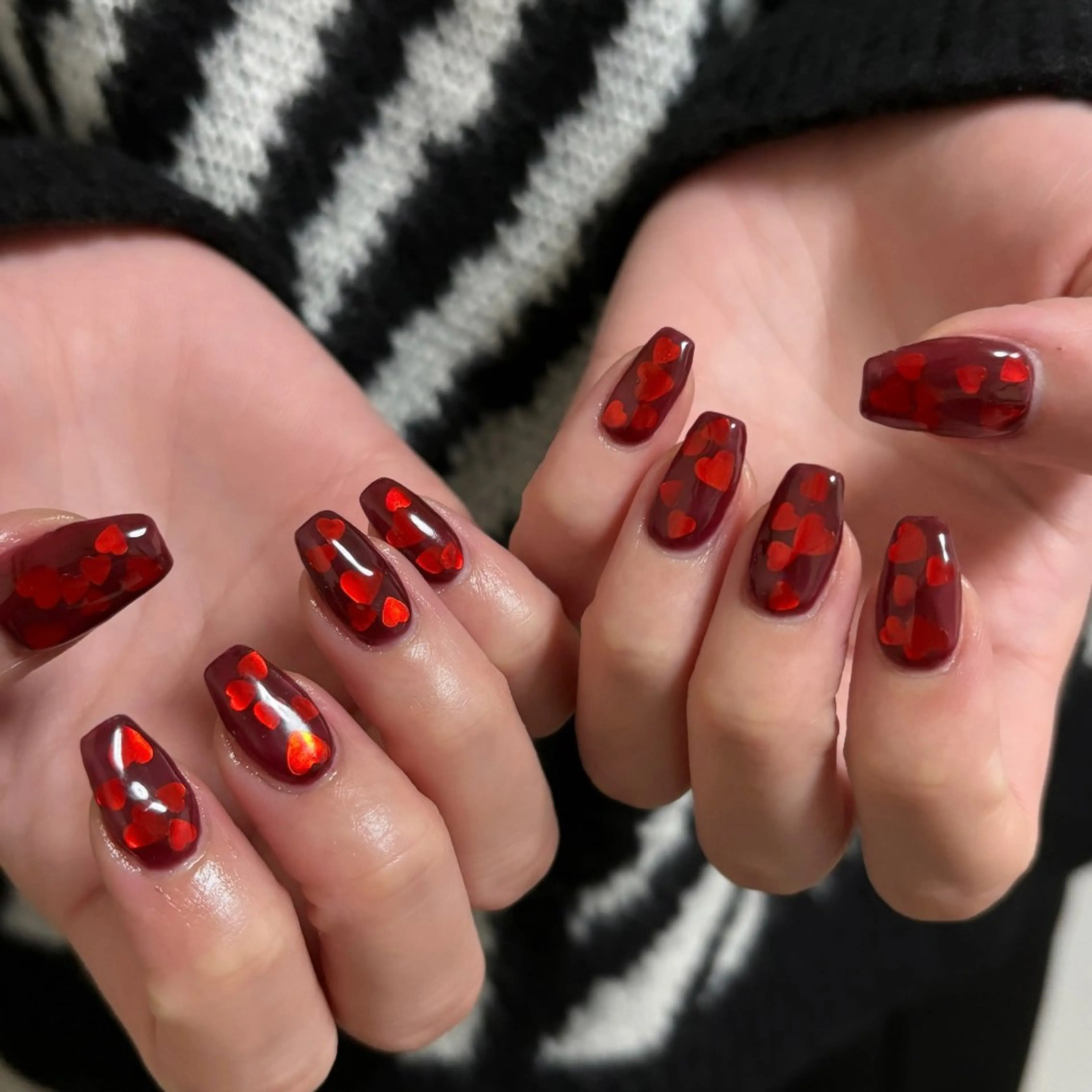 ネイル ハンドネイル フットネイル nail salon minuitのネイルデザイン