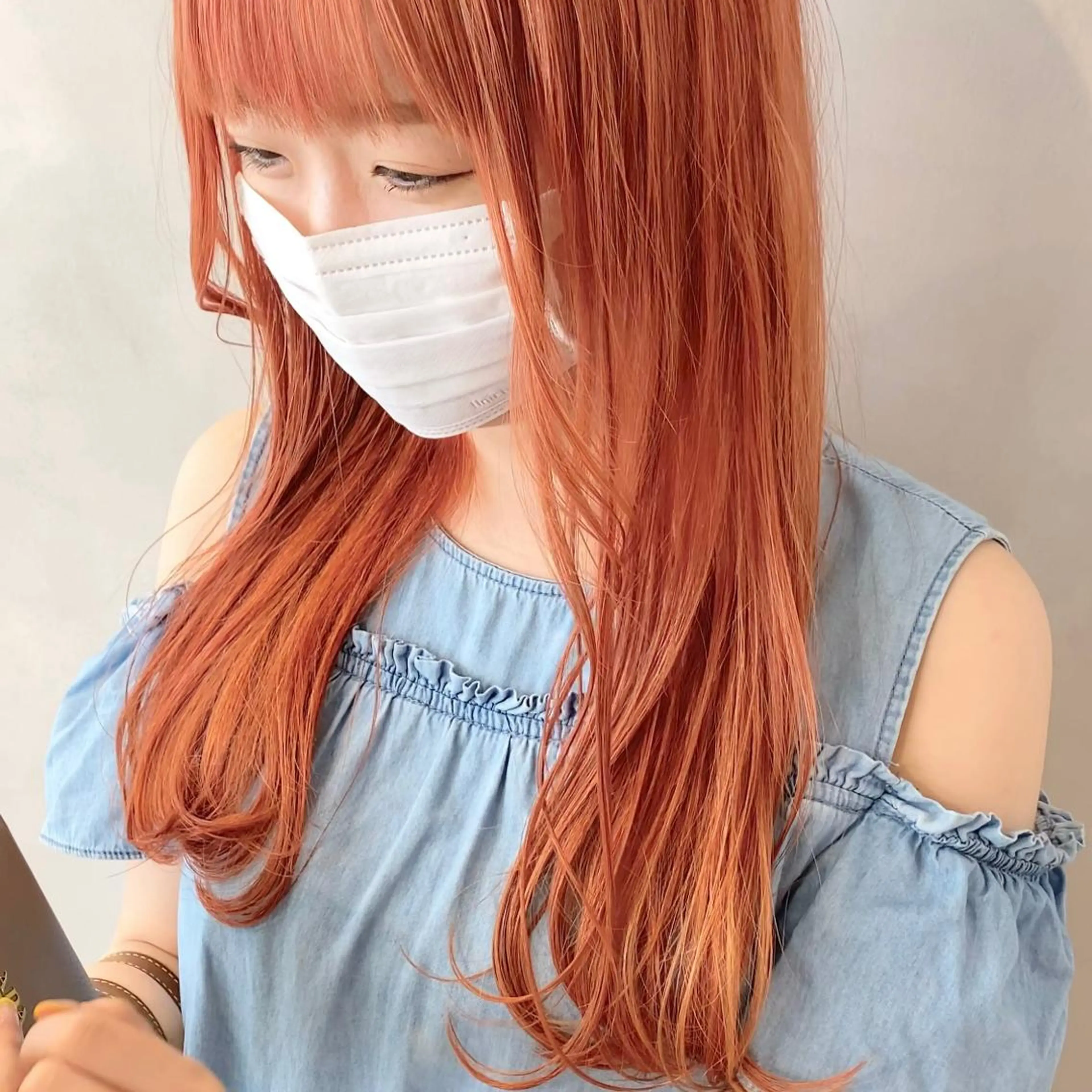 ロング カラー ヘアカラー トリートメント カラー系/カット特化 🟠オオタキマサシのヘアスタイル