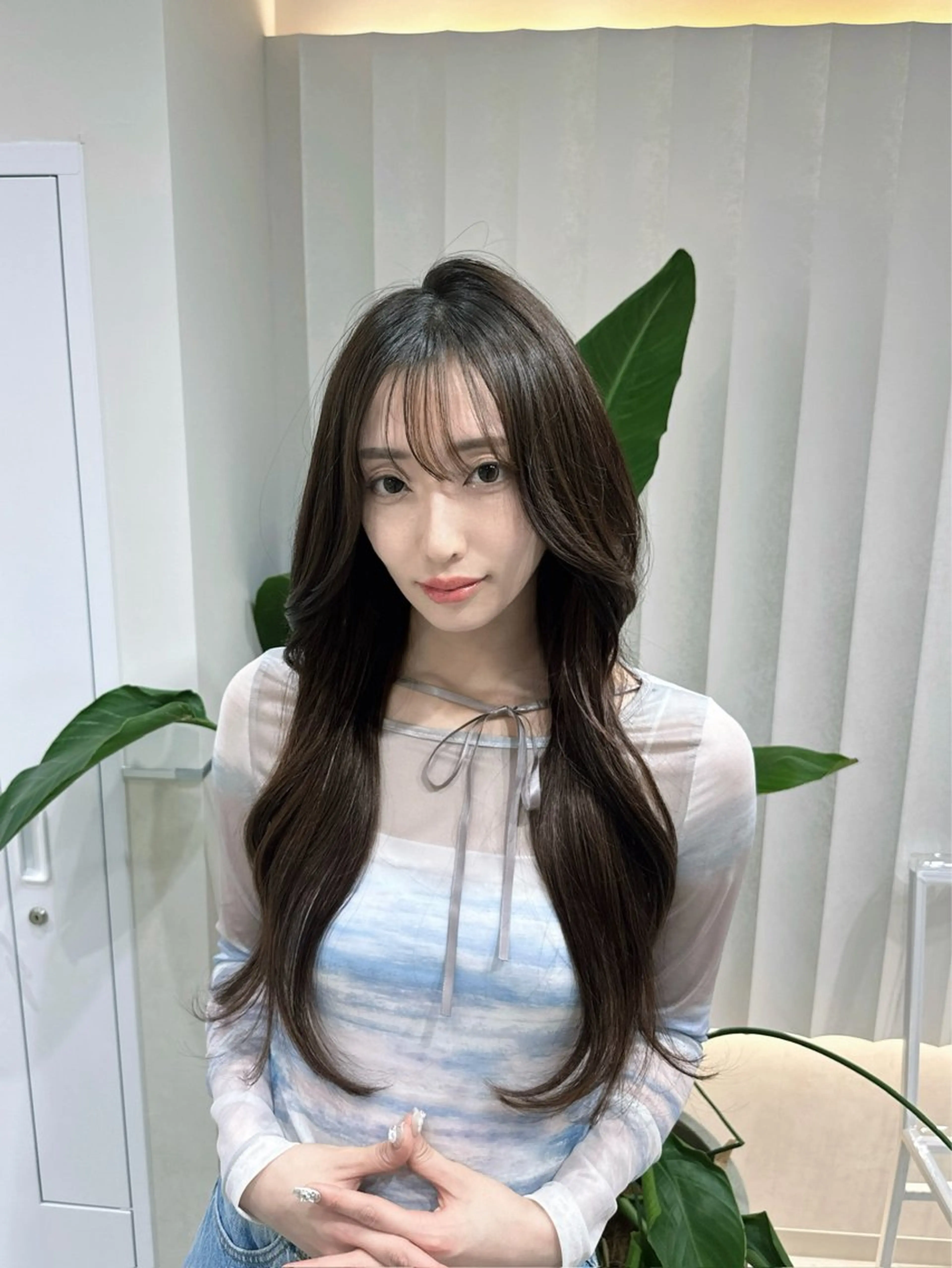 ロング カラー 韓国ヘア/エクステ/ Maiのヘアスタイル