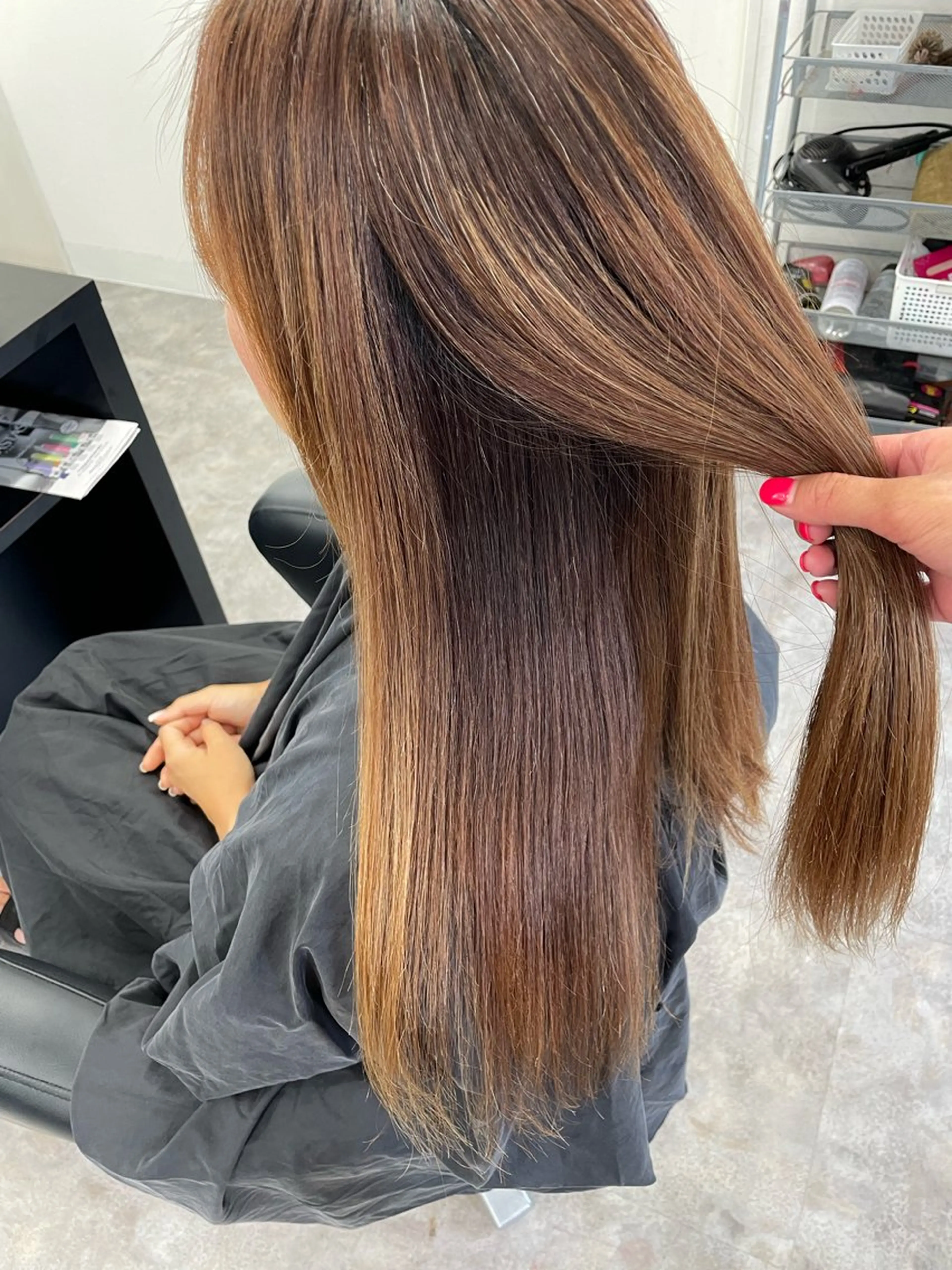 ロング パーマ 縮毛矯正 LOBY浦添店所属・LOBY浦添店 NABEのその他イメージ