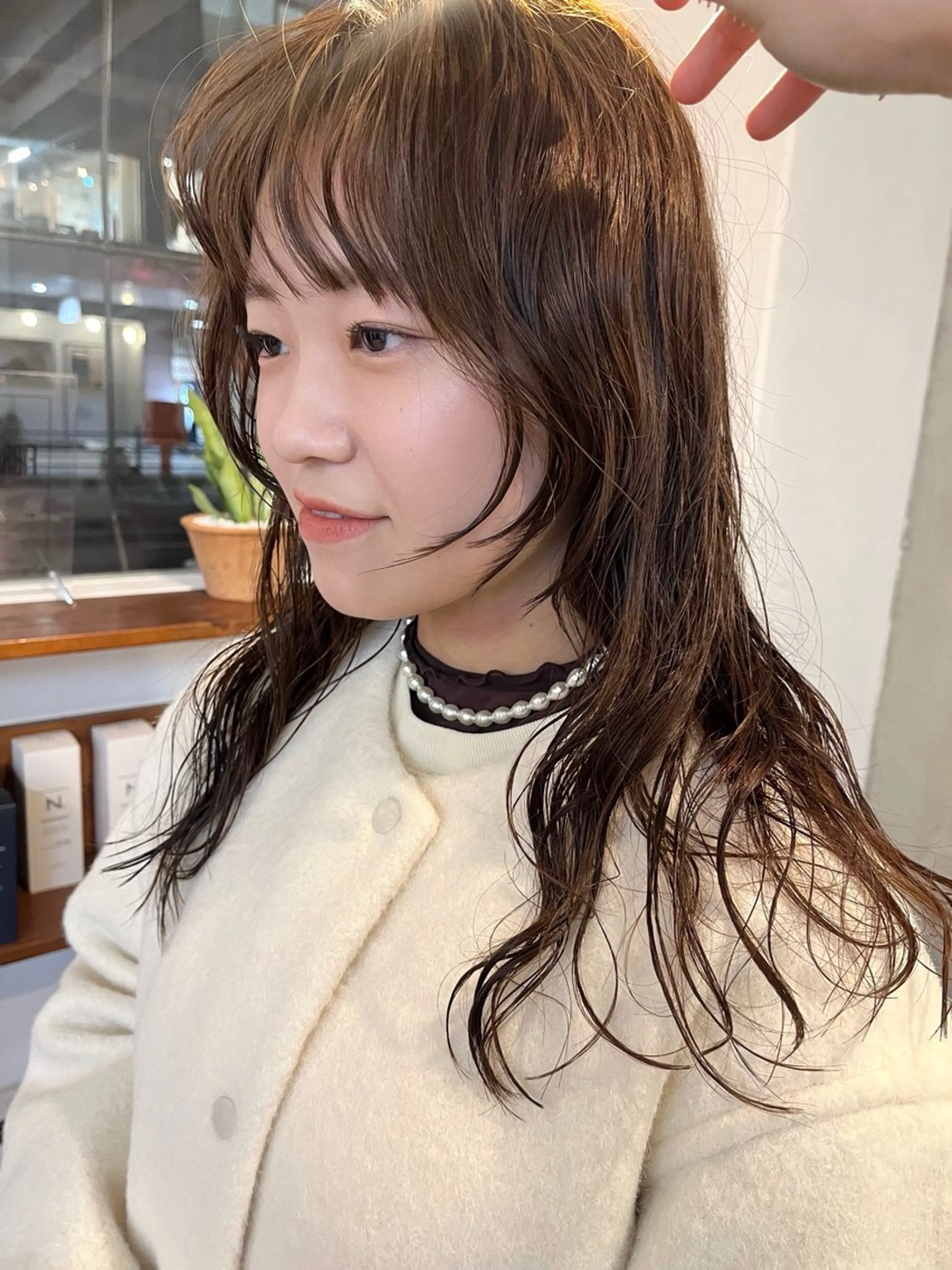 ロング カット パーマ トリートメント haco所属・🌿haco / パーマ/ユリナ🕊️のヘアスタイル