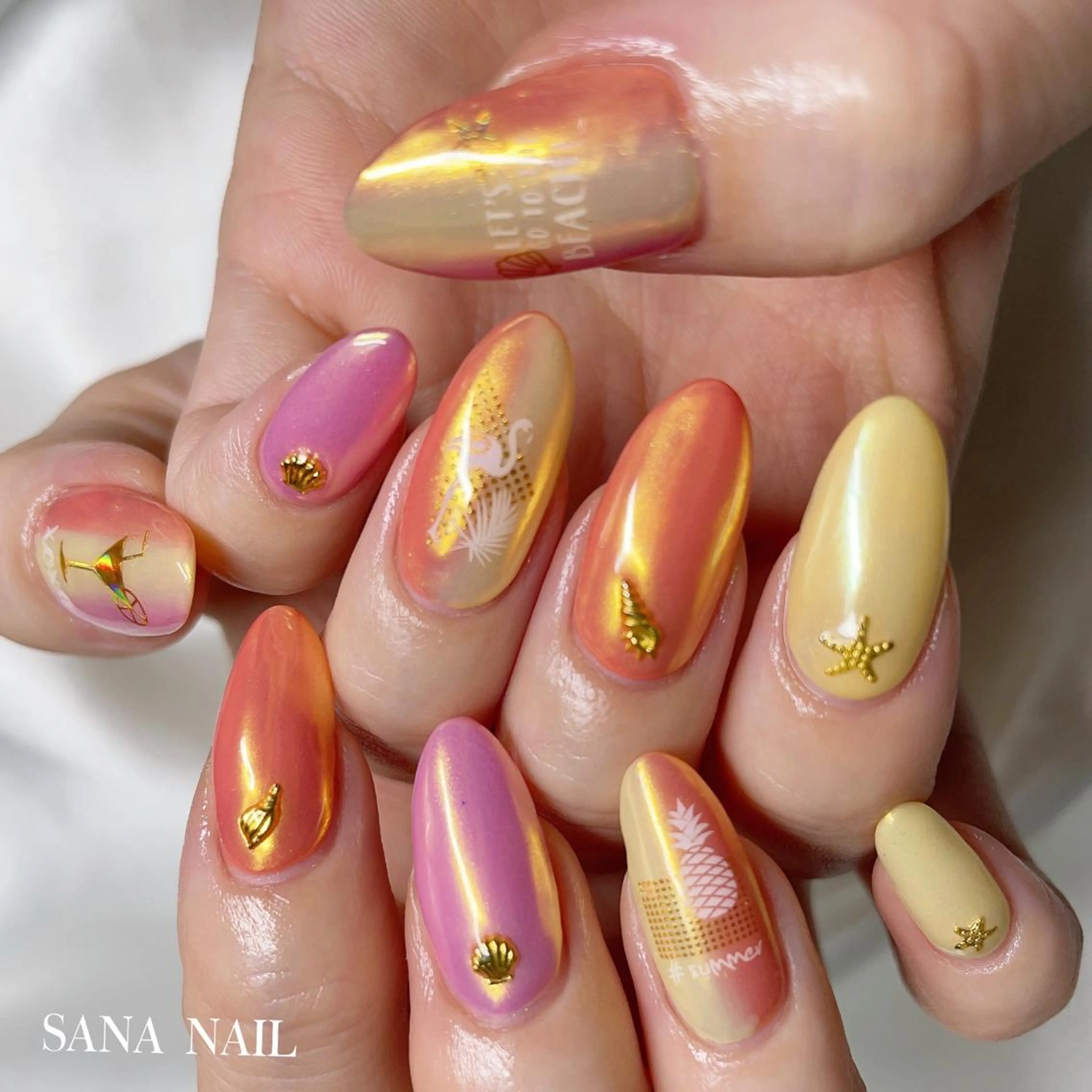 ネイル ハンドネイル nailsalon SANANAILのネイルデザイン