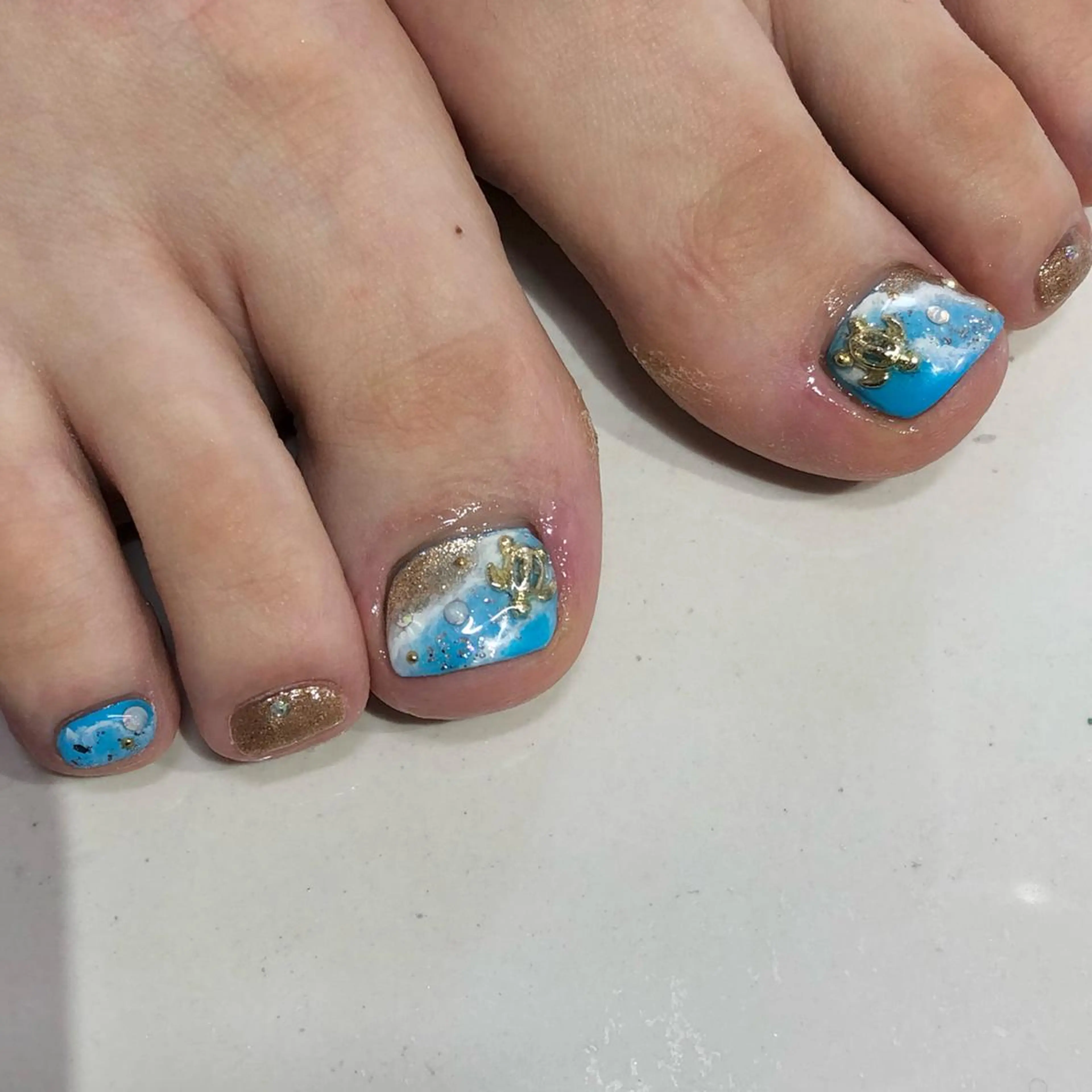 ネイル フットネイル Nail Salon Spring St.【スプリングストリート】所属・Nail Salon Spring St.のネイルデザイン