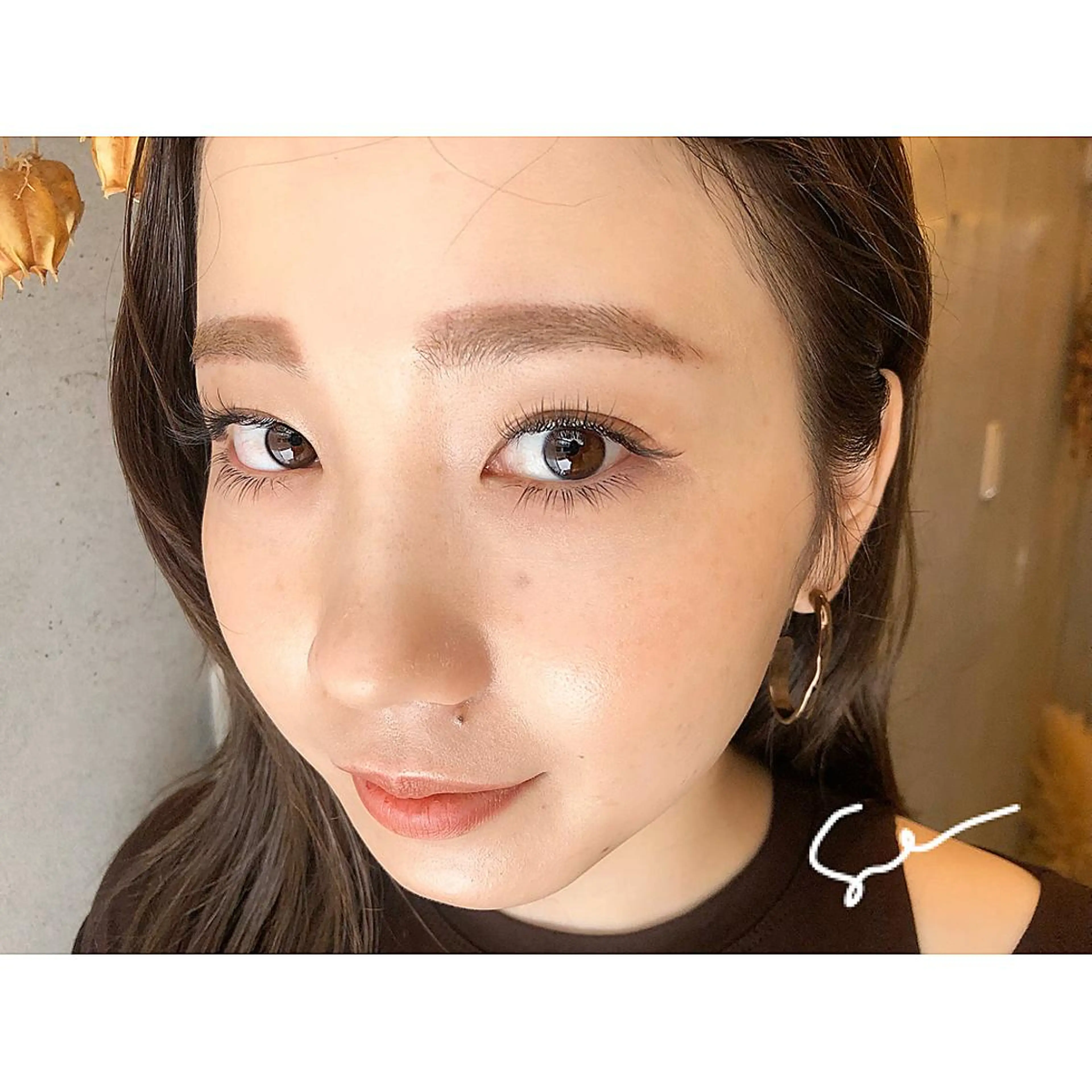 マツエク・マツパ フラットラッシュ Sue eyelash&eyebrow所属・Shigeno Hikaruのマツエク・マツパデザイン