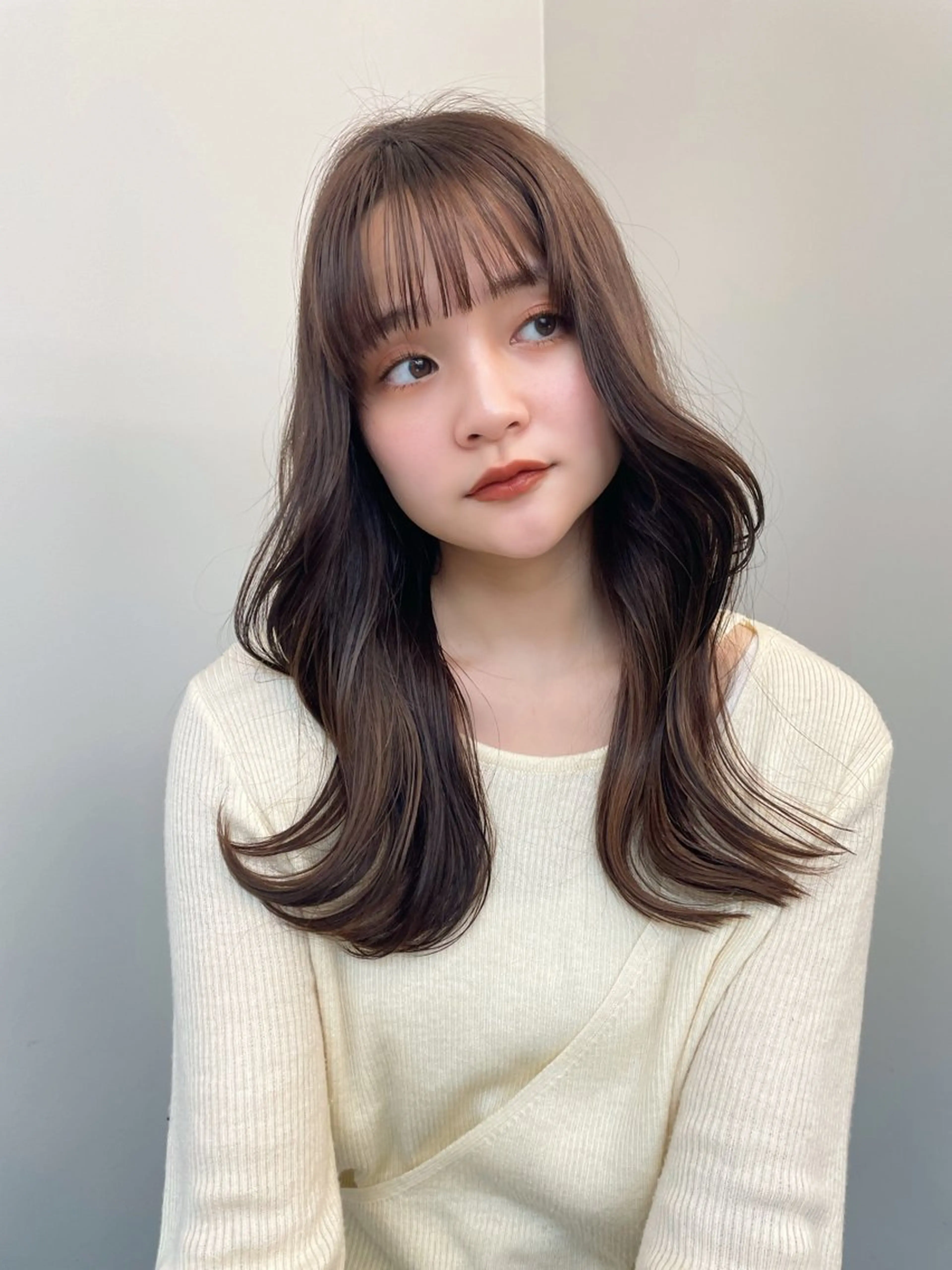 セミロング ヘアセット EMANON国分寺所属・透明感🍨レイヤー ヘアセット/miyuのヘアスタイル
