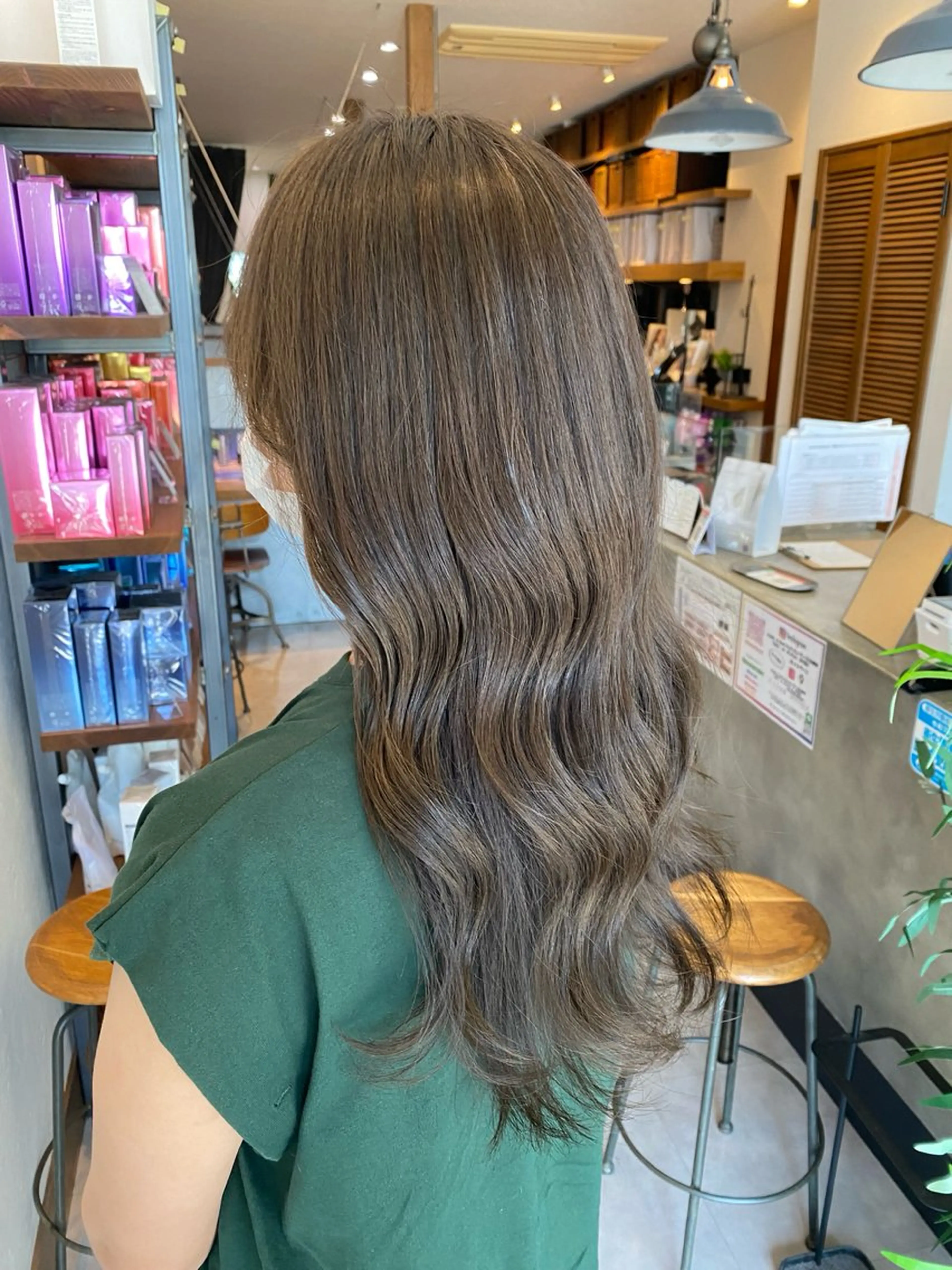 セミロング カラー カット ヘアカラー MAHIRO🍒半田 /ブリーチ/カットのヘアスタイル