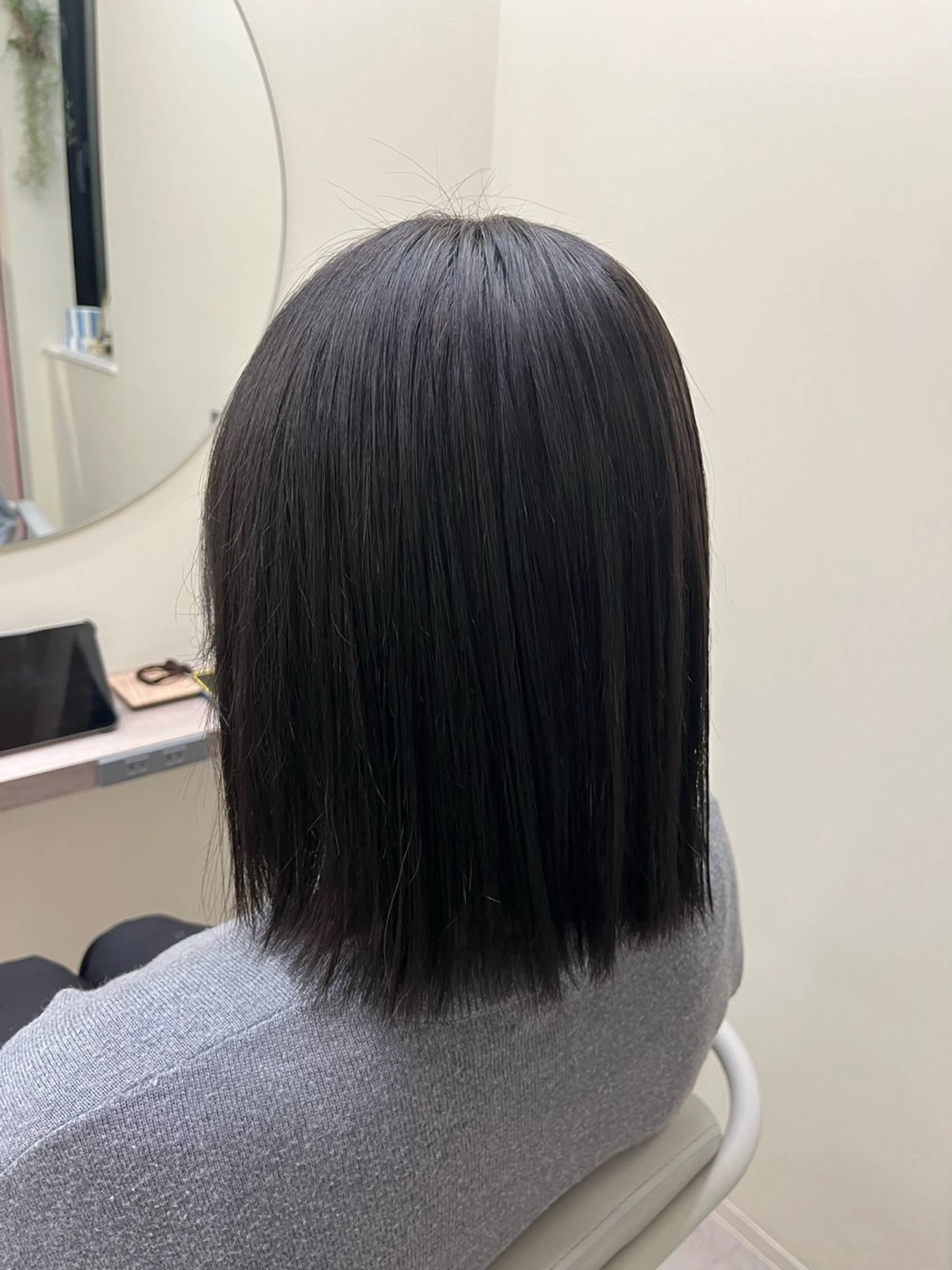 ミディアム 大橋 瑞紀のヘアスタイル