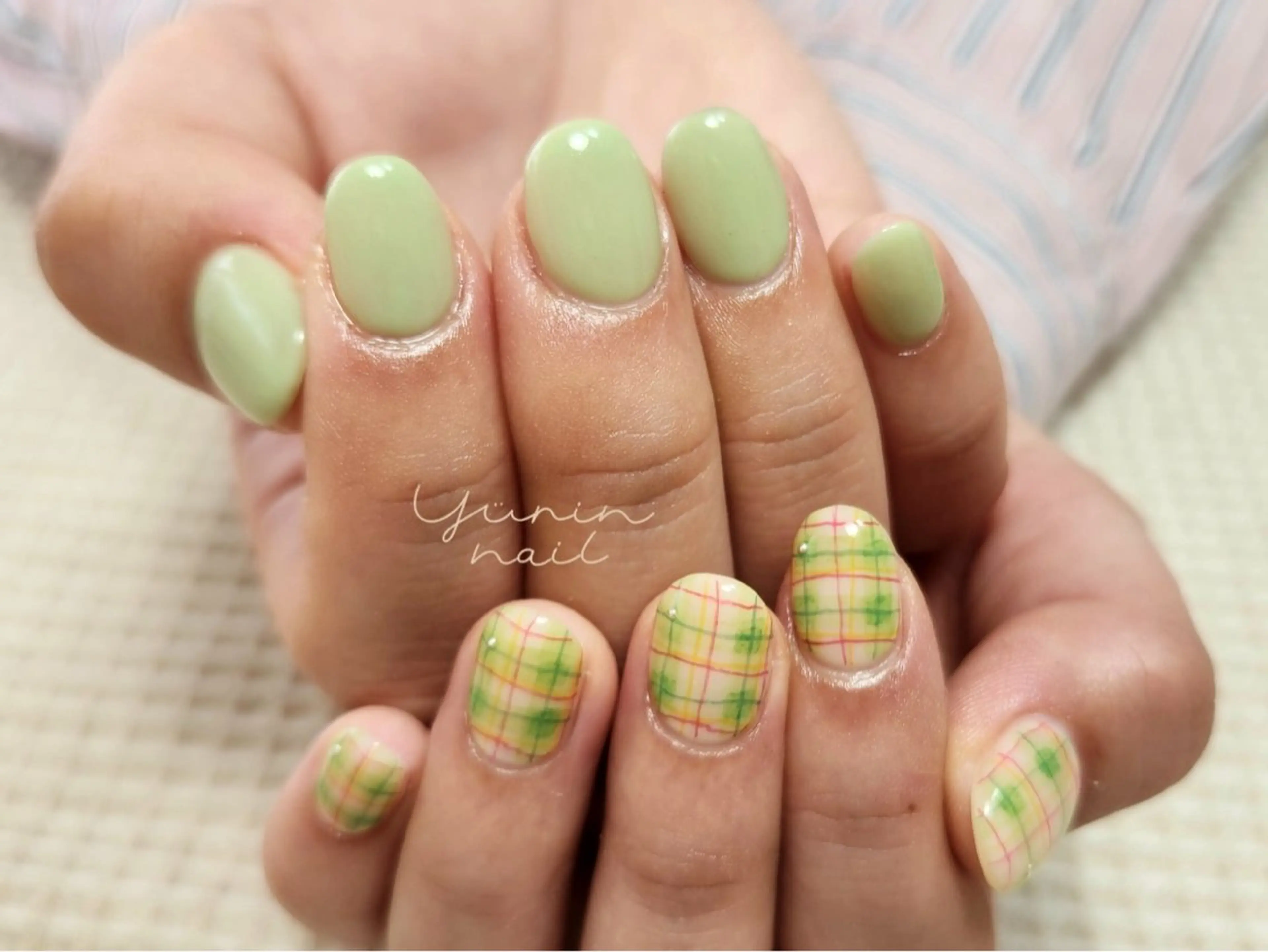 ネイル ハンドネイル ショートネイル専門 yurin nailのネイルデザイン