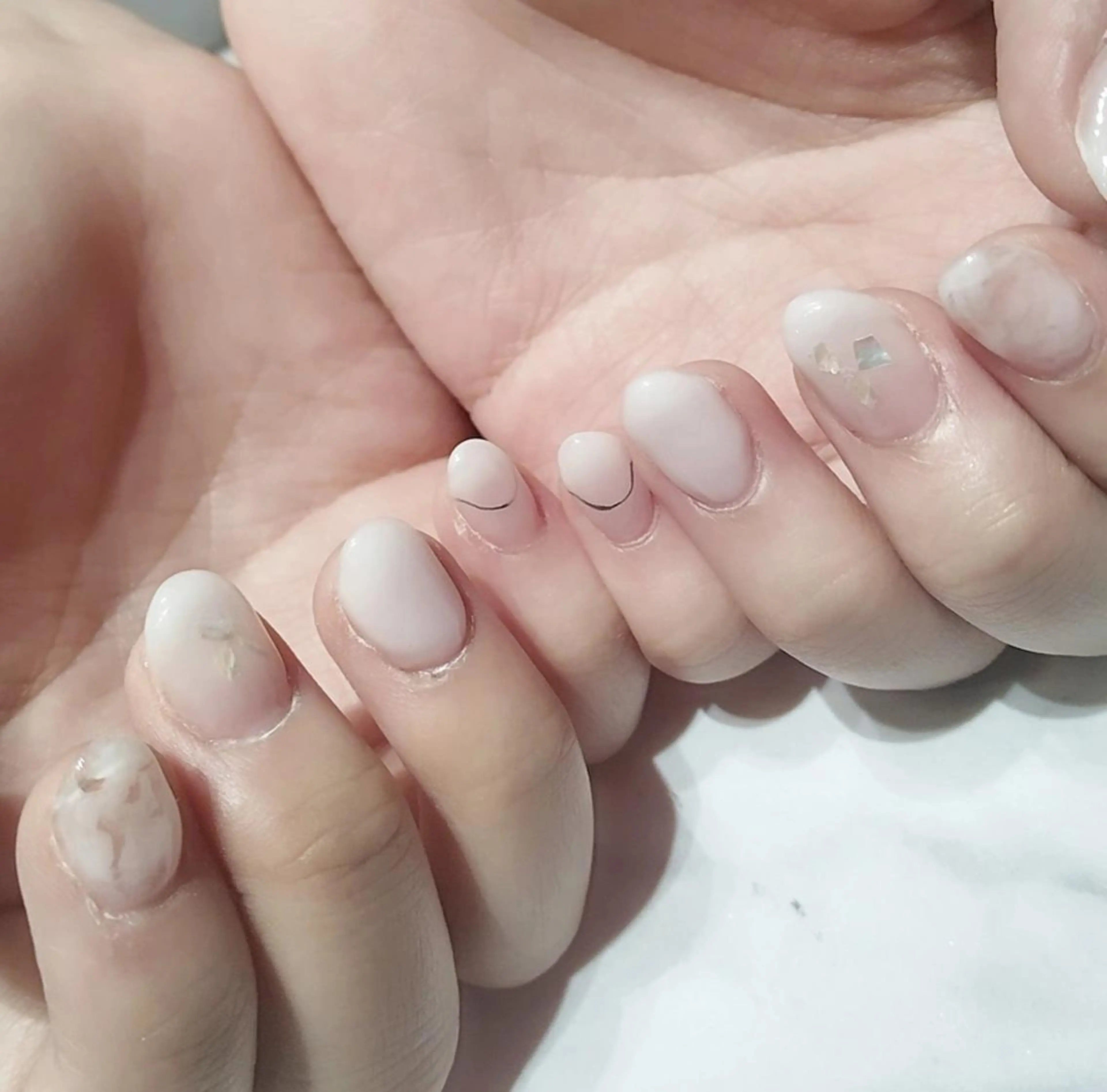 ネイル ハンドネイル あ きのネイルデザイン