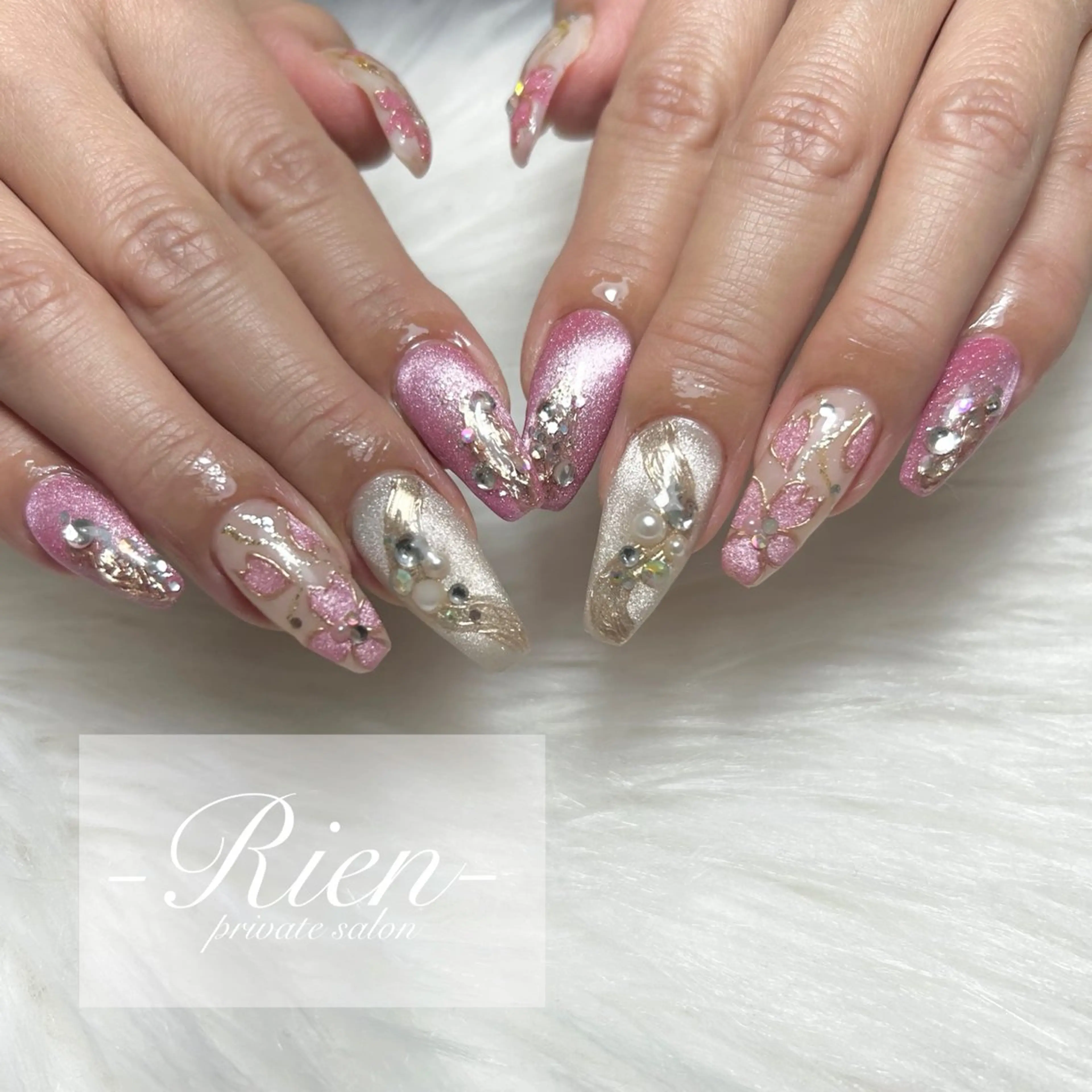 ネイル ハンドネイル -Rien- プライベートサロンのネイルデザイン