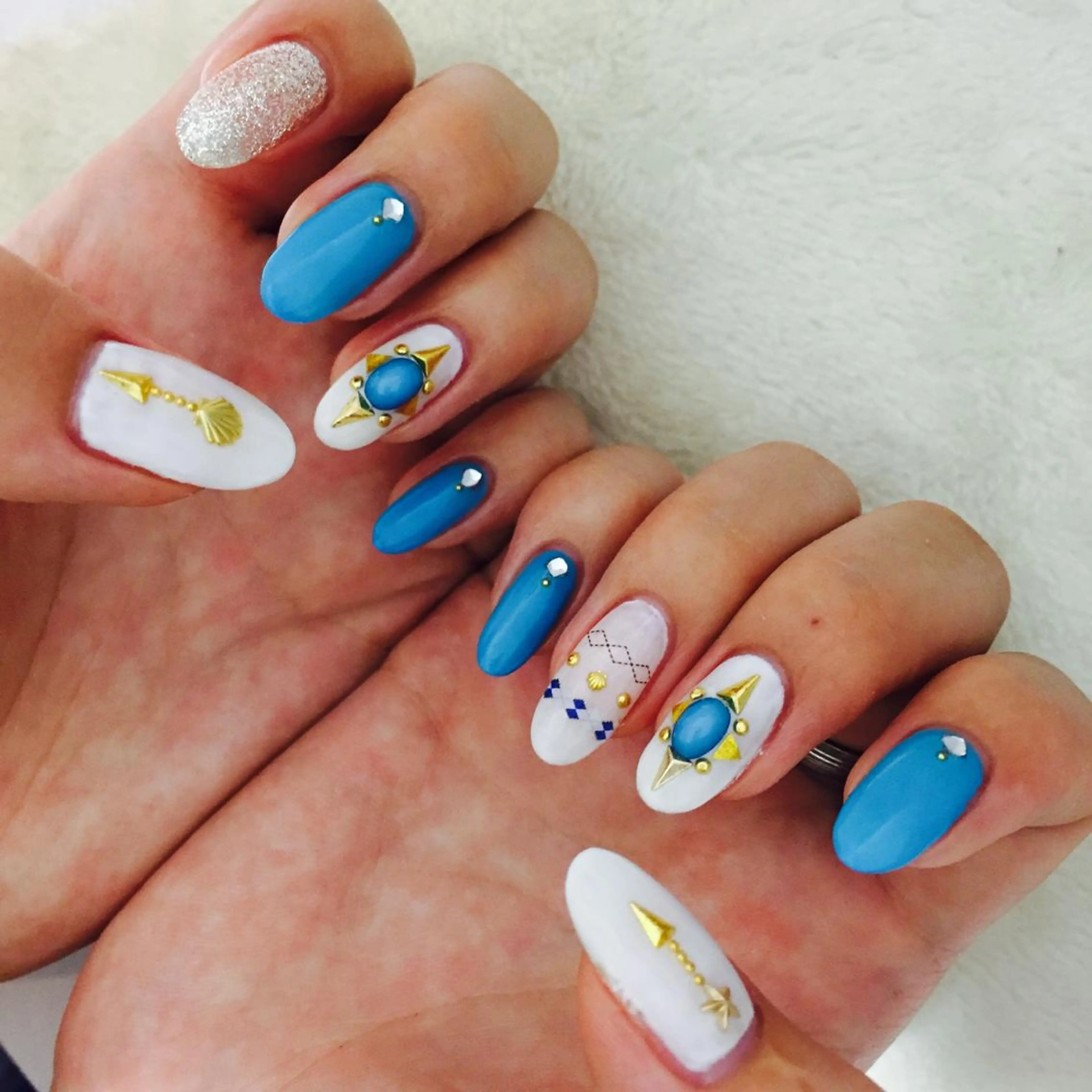 ネイル nail & eyelash Sympa 新横浜所属・𝓢𝔂𝓶𝓹𝓪 𝓜iwako🐰ᩚのネイルデザイン