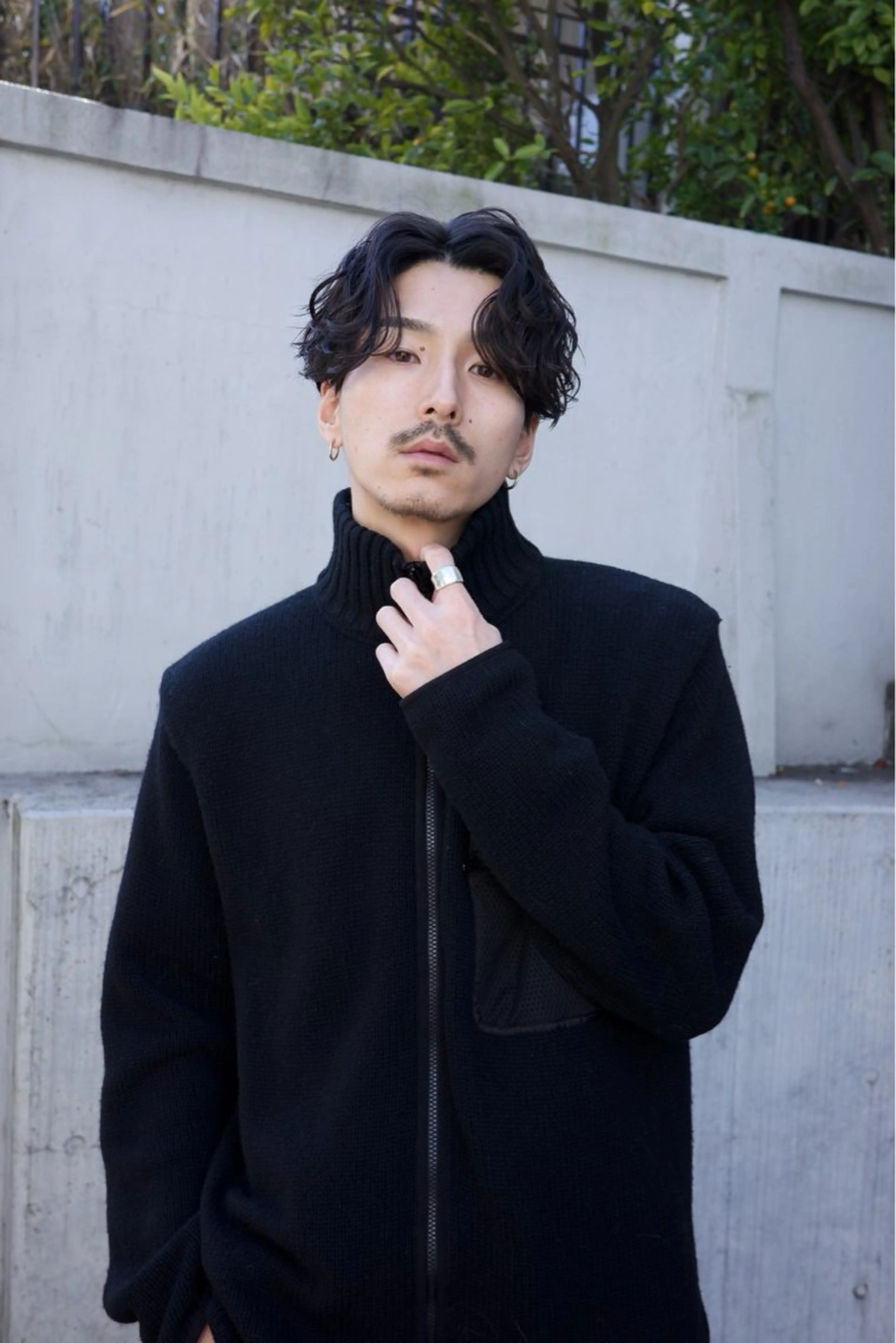 パーマ メンズ 波巻きパーマ fifth 今西翔汰のヘアスタイル
