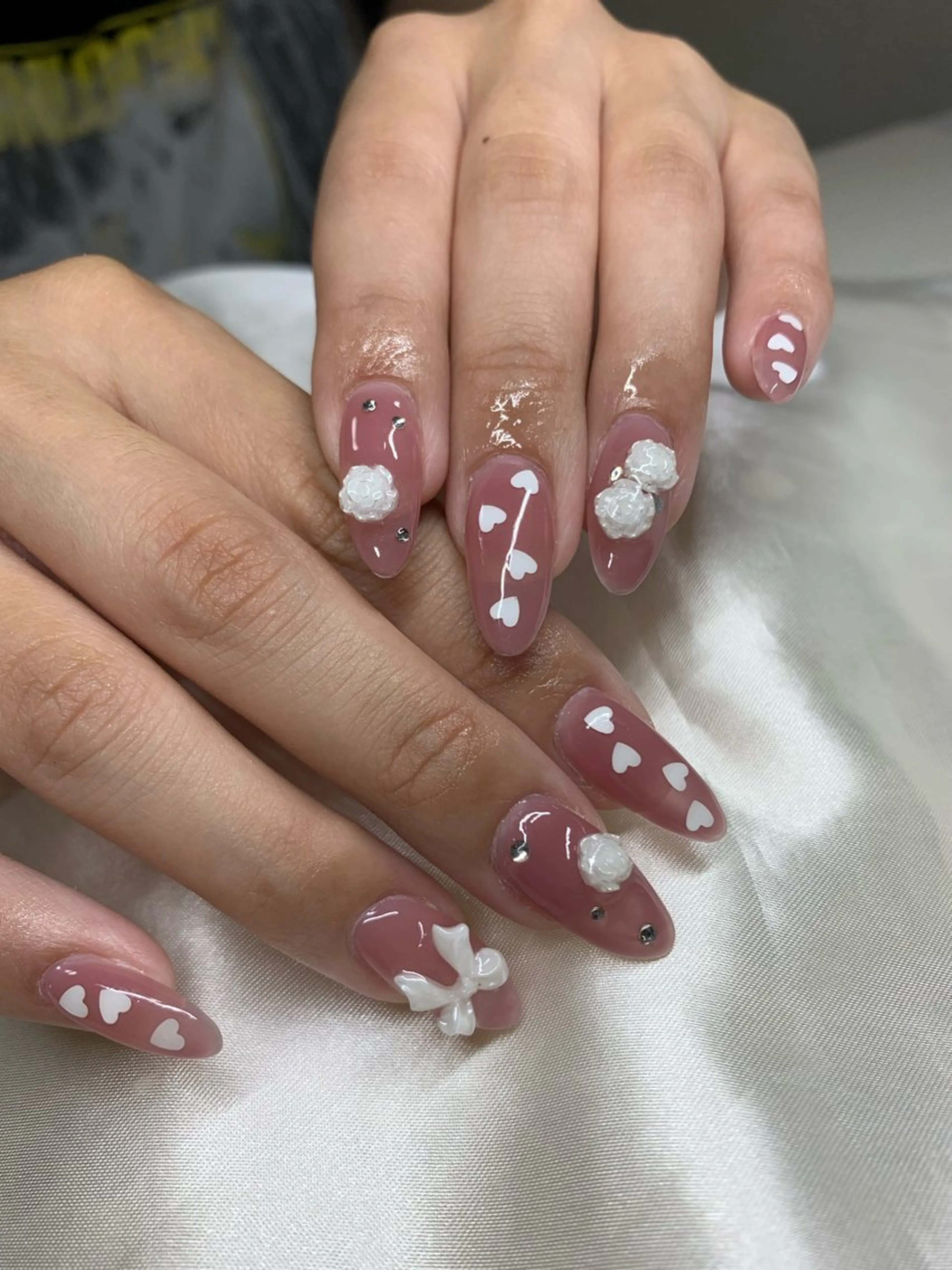 ネイル ハンドネイル Rose Ana.Chuoのネイルデザイン