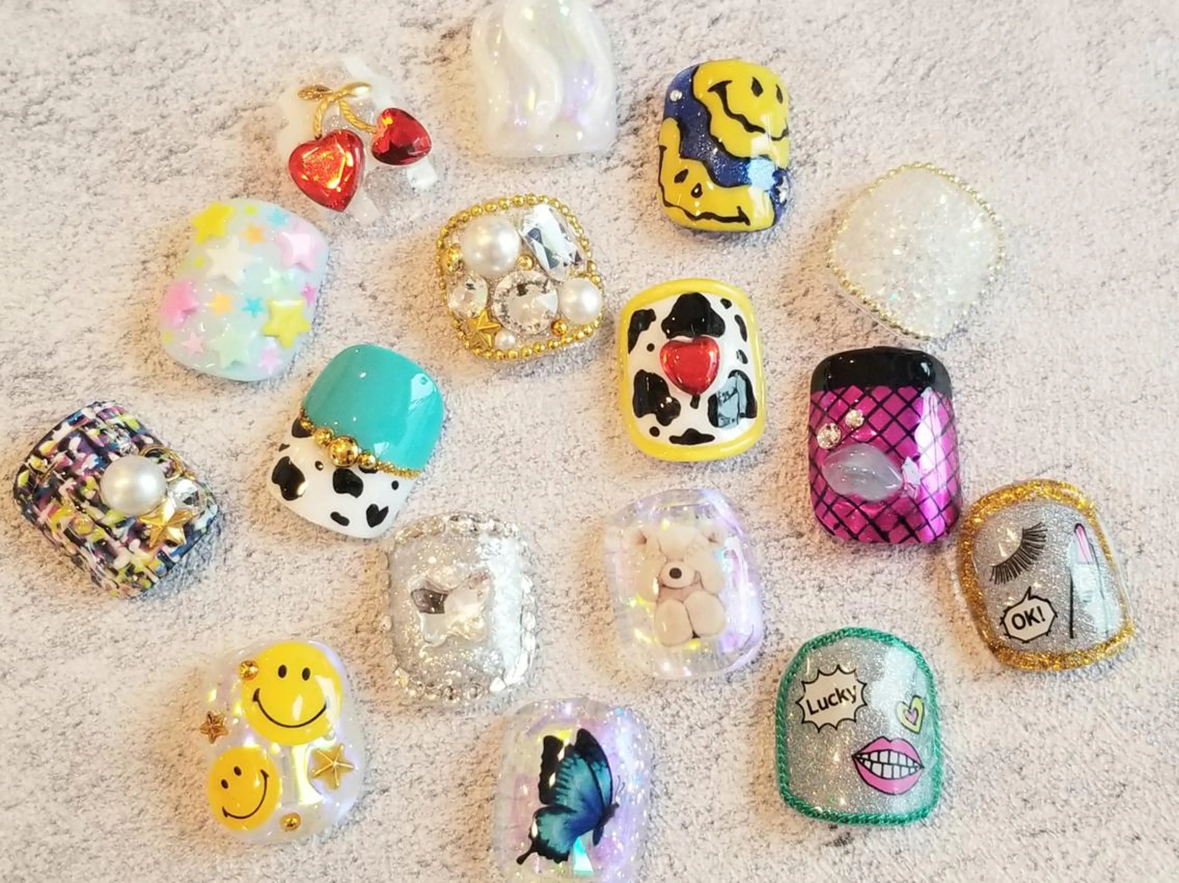 ネイル フットネイル Menail 心斎橋 /南船場/miho☆のネイルデザイン