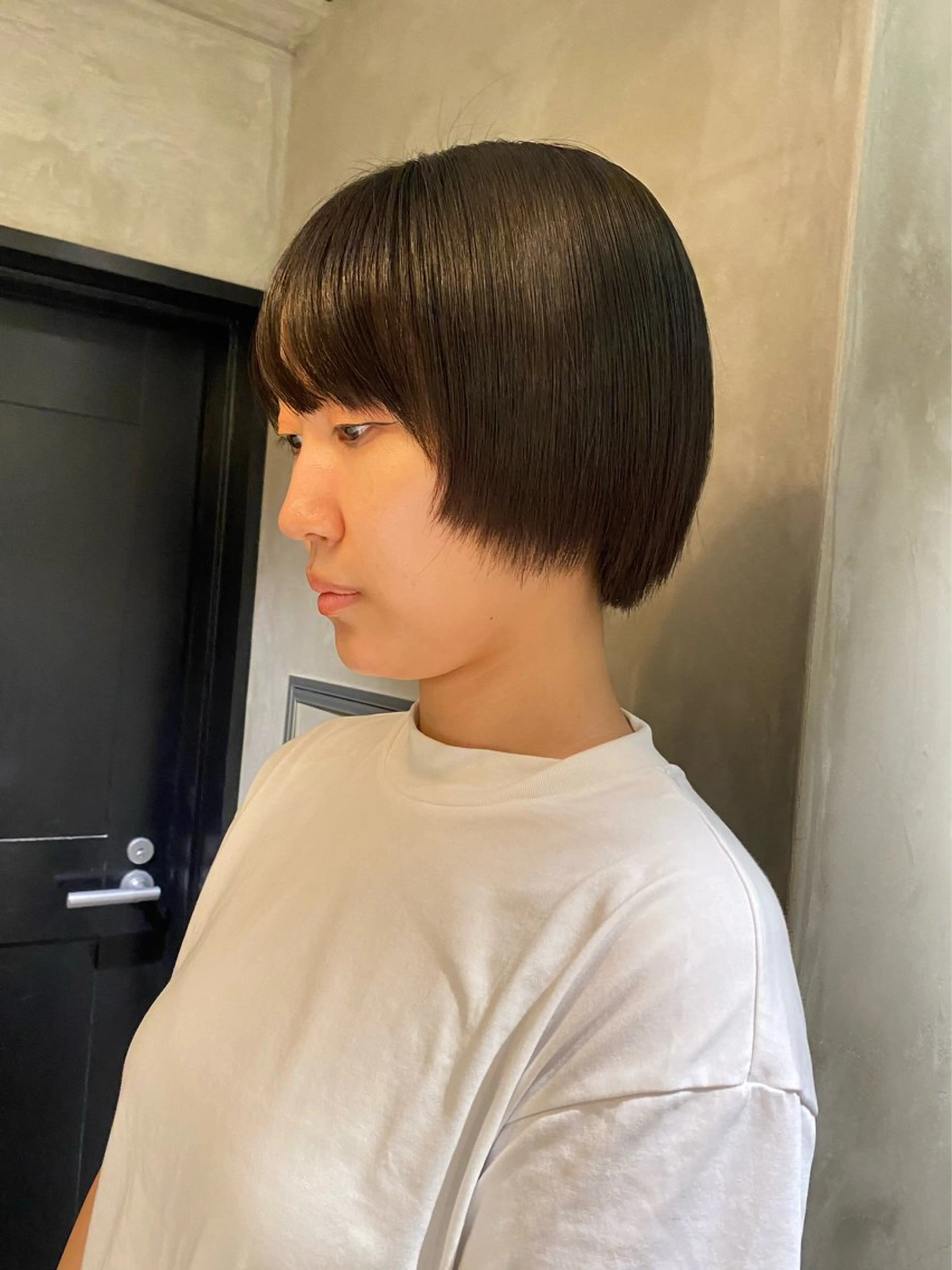 ショート パーマ 縮毛矯正 トリートメント デザインカラー❤︎ イシイレイのヘアスタイル