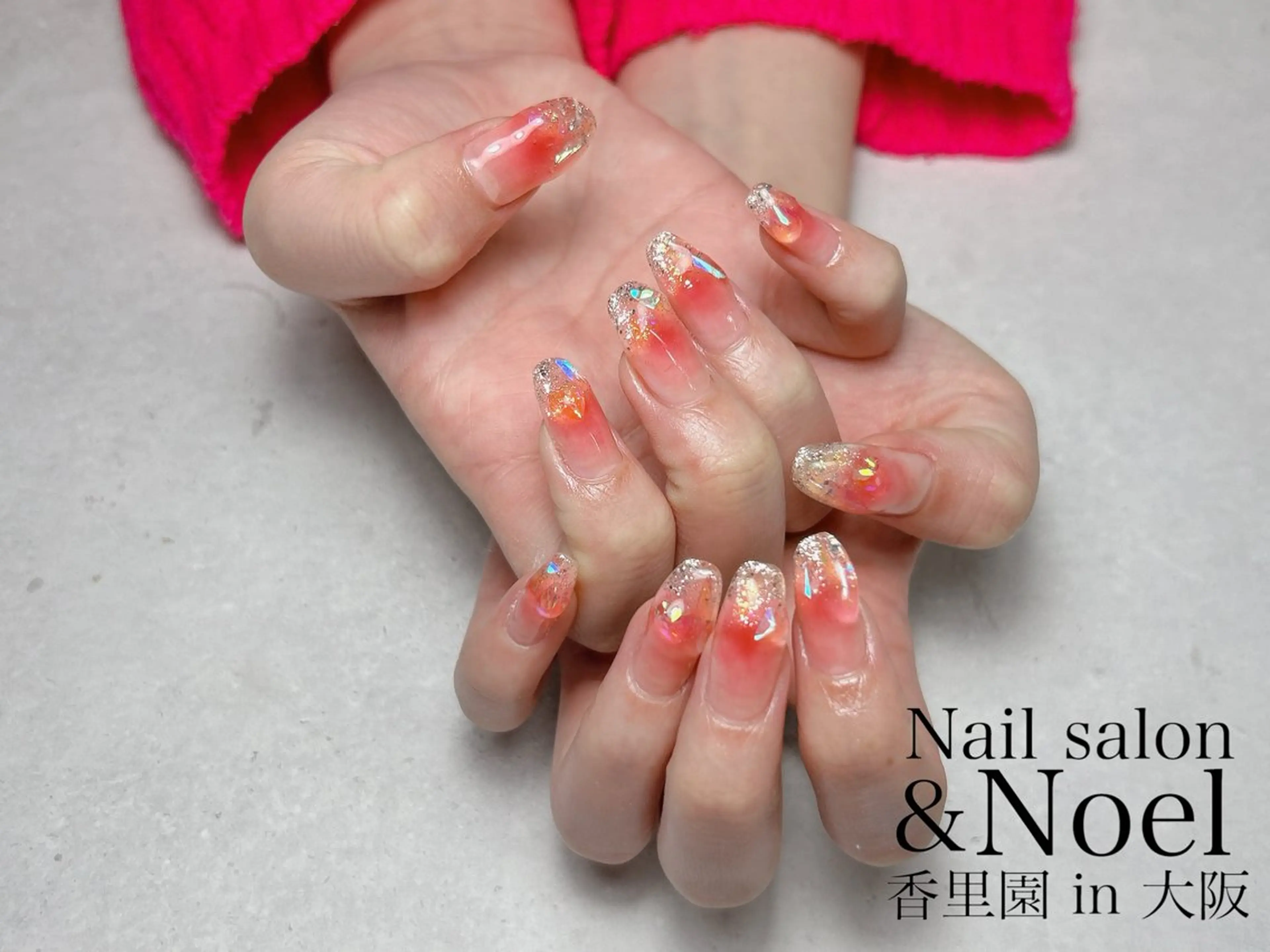 ネイル ハンドネイル Nailsalon  &Noel所属・もも 🍑のネイルデザイン