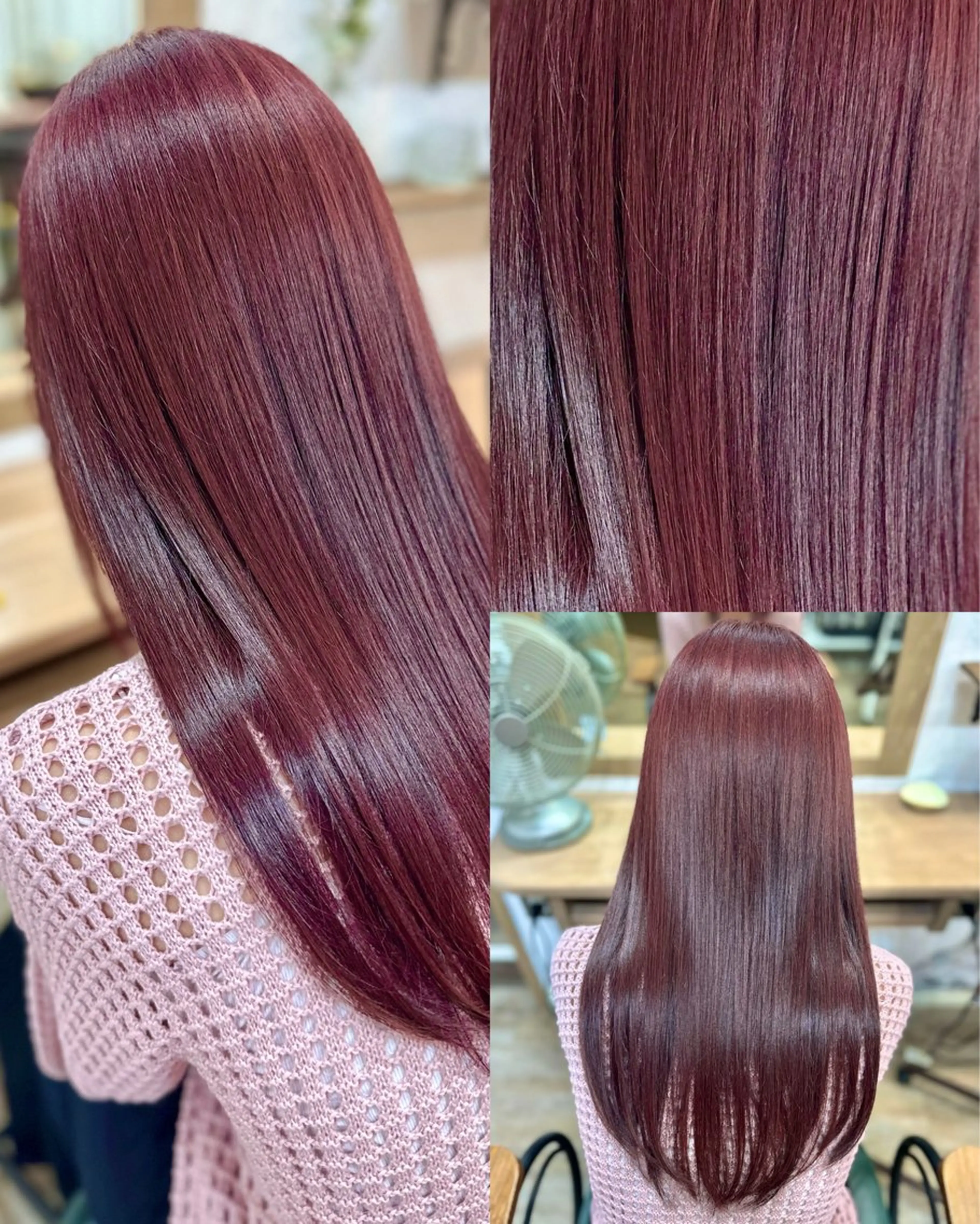 【ミニモ学割U24】🍷ワインレッドカラー🍷の写真