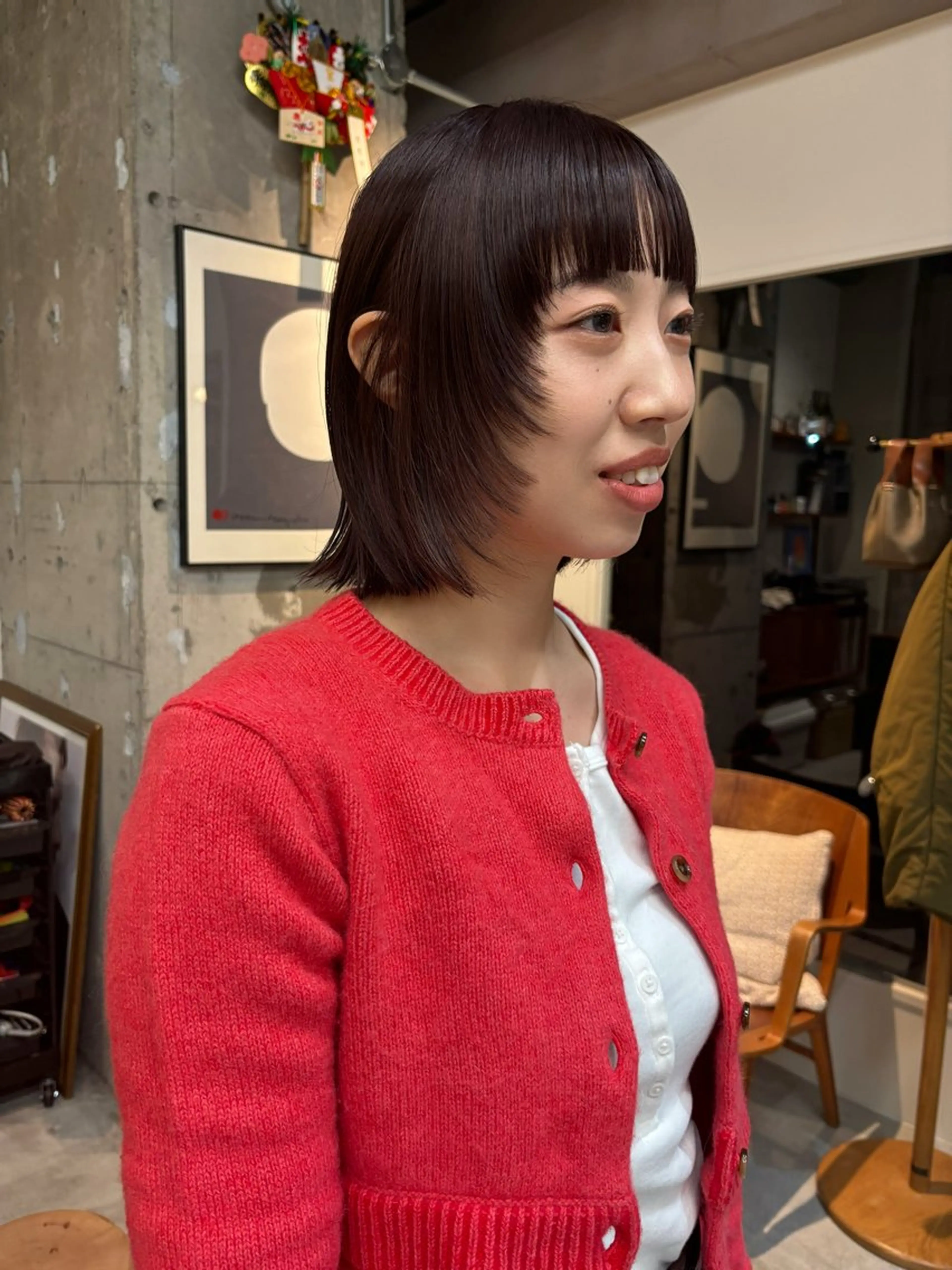 ショート カット 永田 愛莉のヘアスタイル